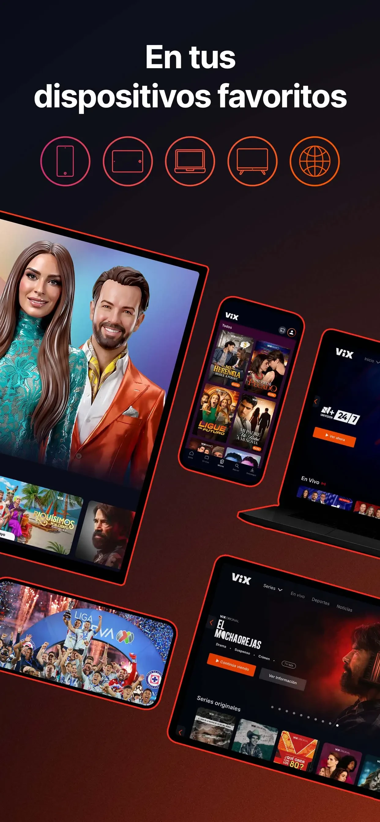 ViX: TV, Sports and News app store screenshot 8 — Unknown (iOS)