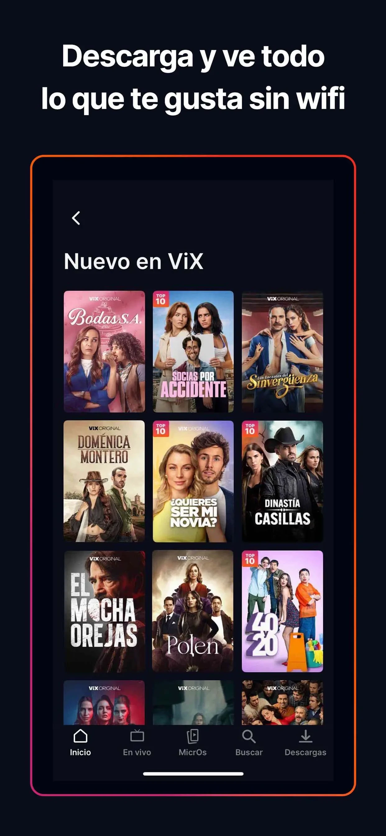 ViX: TV, Sports and News app store screenshot 7 — Unknown (iOS)