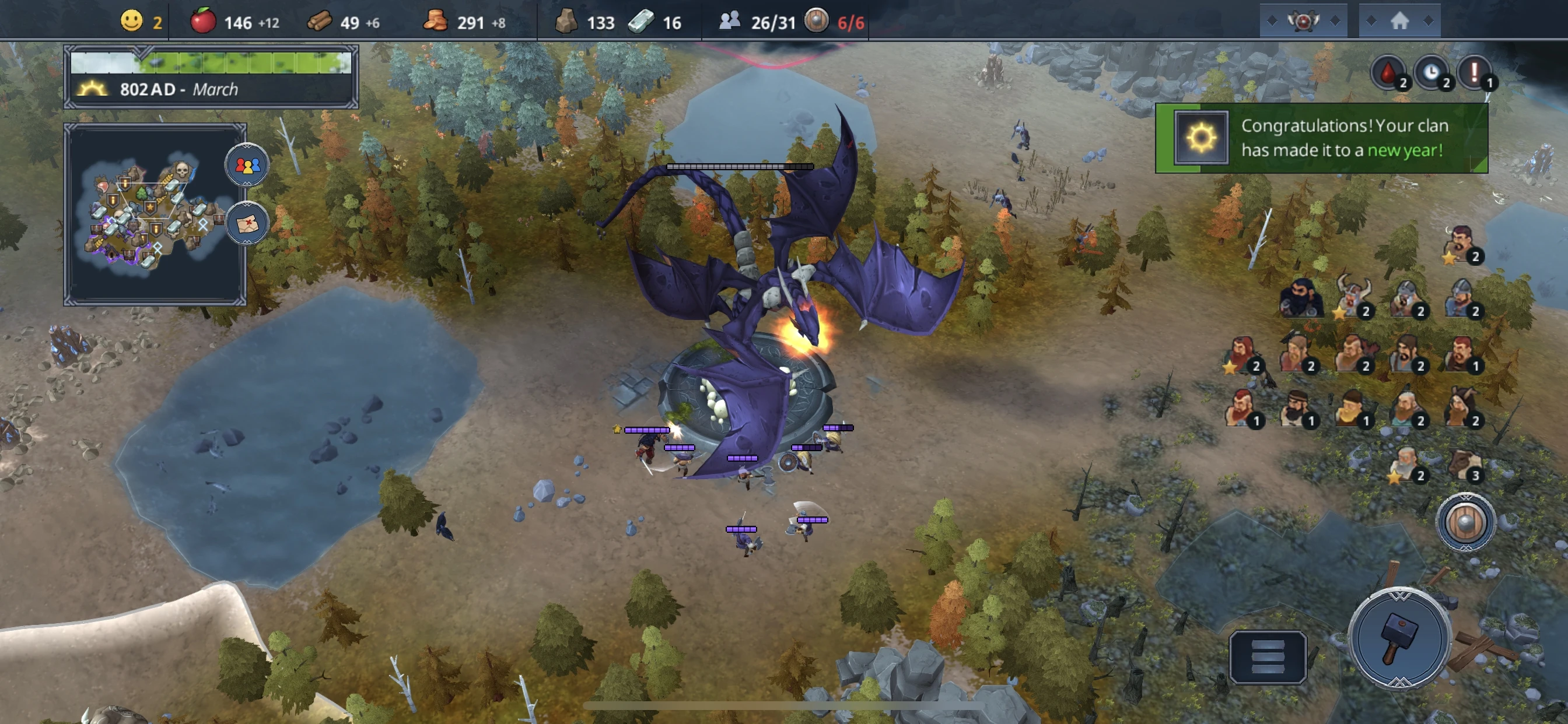 Northgard app store screenshot 5 — Games (iOS)