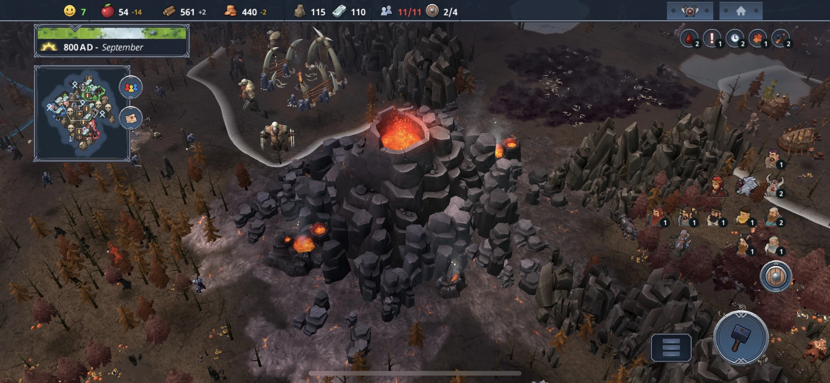 Northgard app store screenshot 6 — Games (iOS)