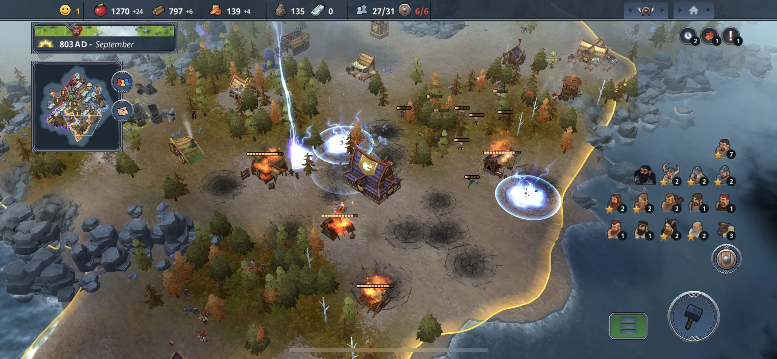Northgard app store screenshot 7 — Games (iOS)