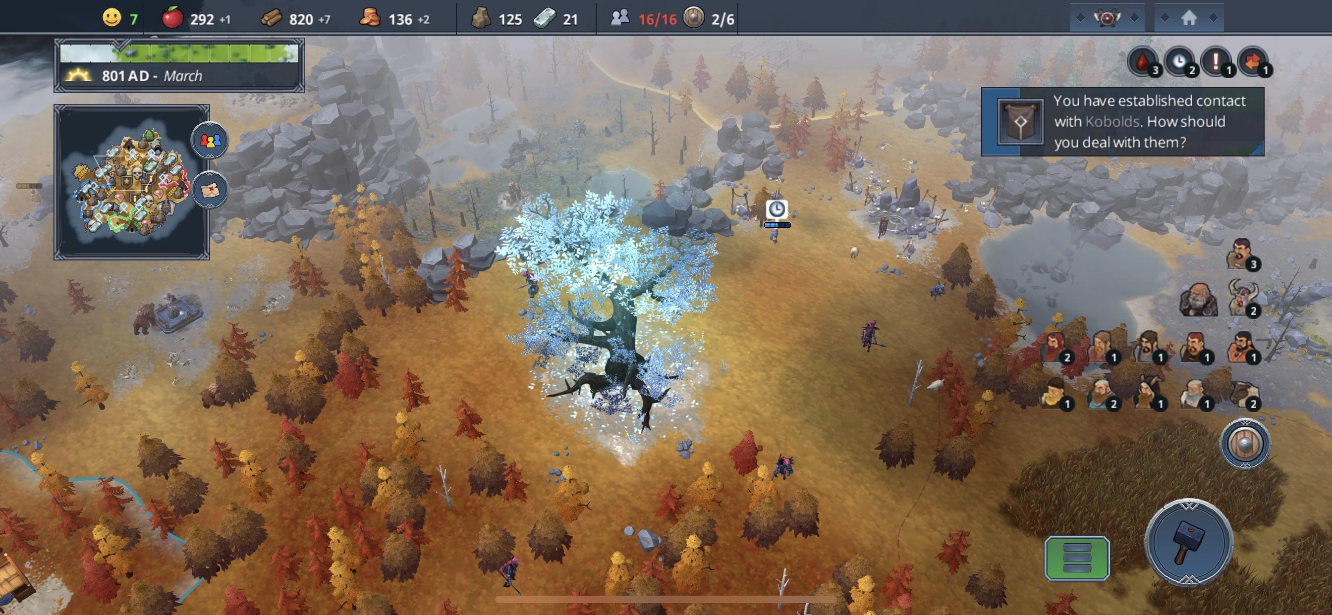 Northgard app store screenshot 8 — Games (iOS)