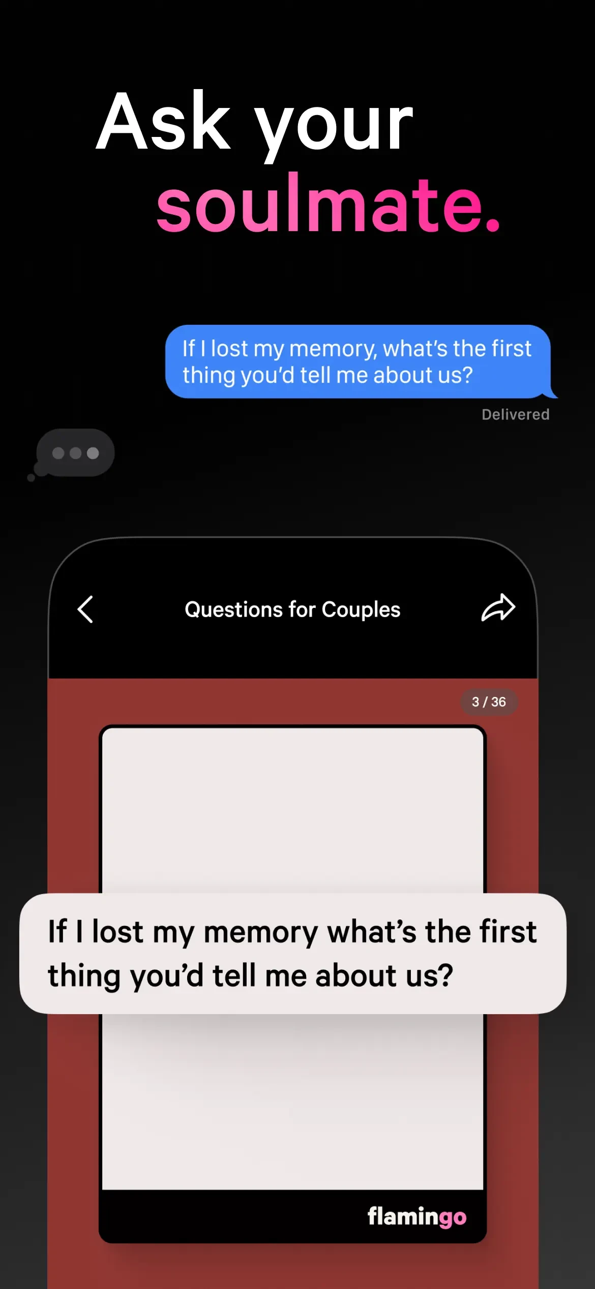 Flamingo Cards: Couple Games app store screenshot 2 — Games (iOS)