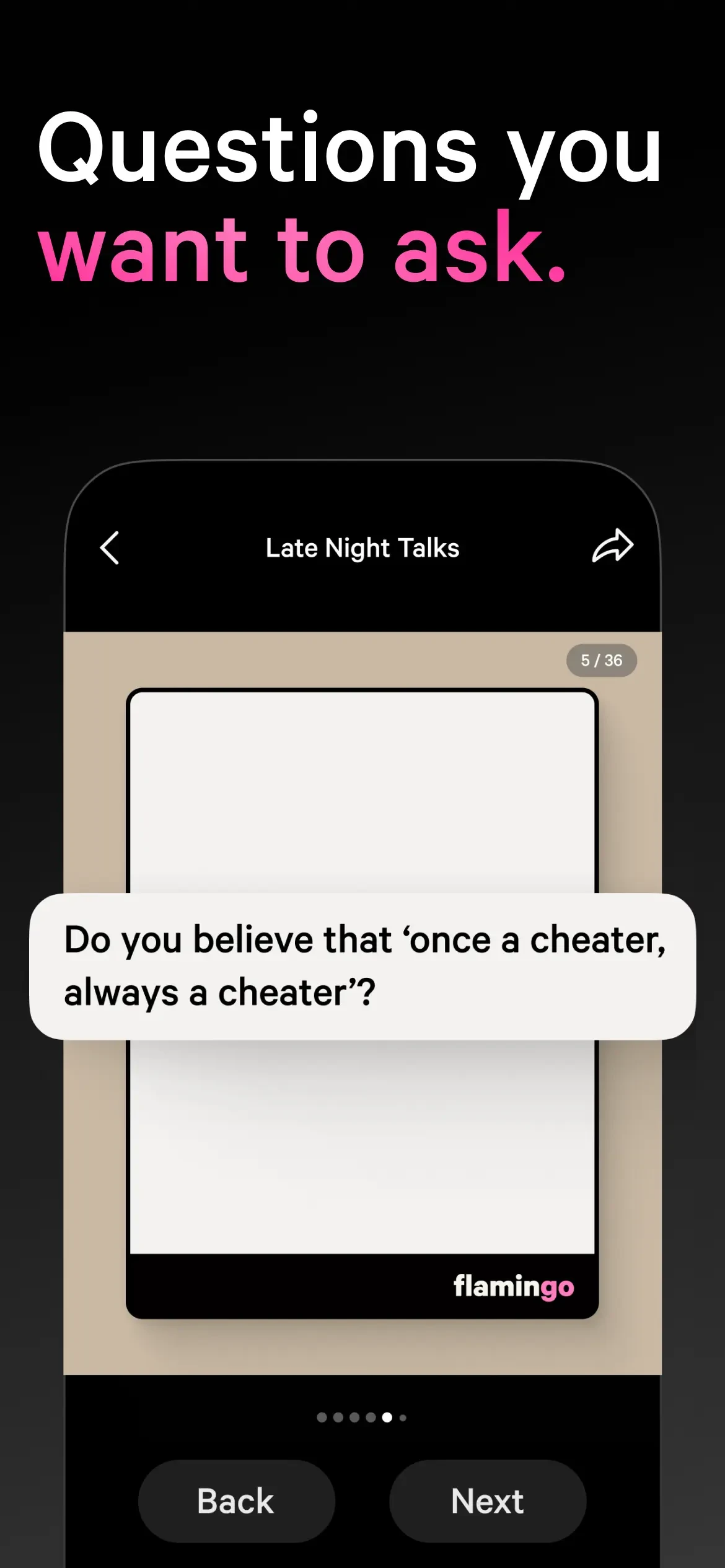 Flamingo Cards: Couple Games app store screenshot 4 — Games (iOS)