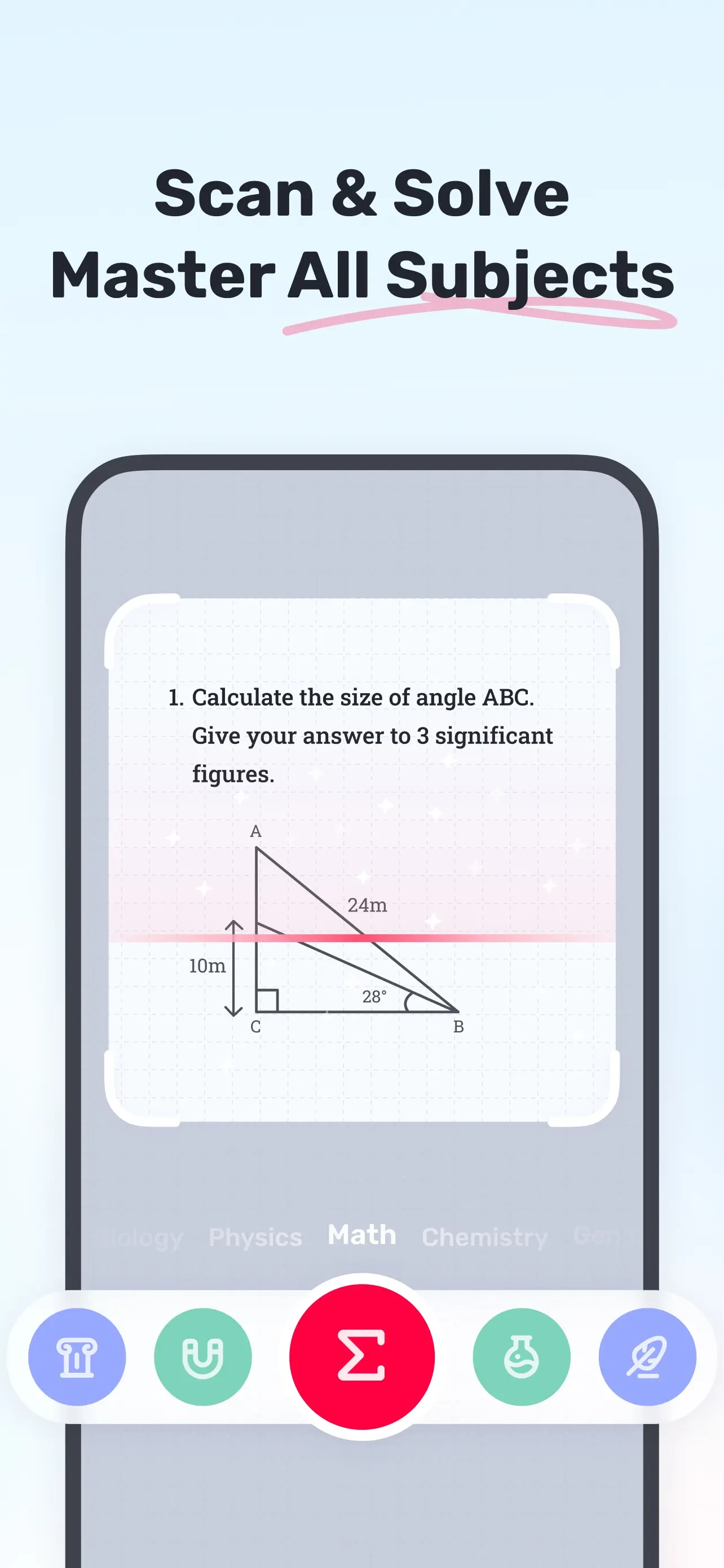 Gauth: AI Study Companion app store screenshot 1 — Education (iOS)