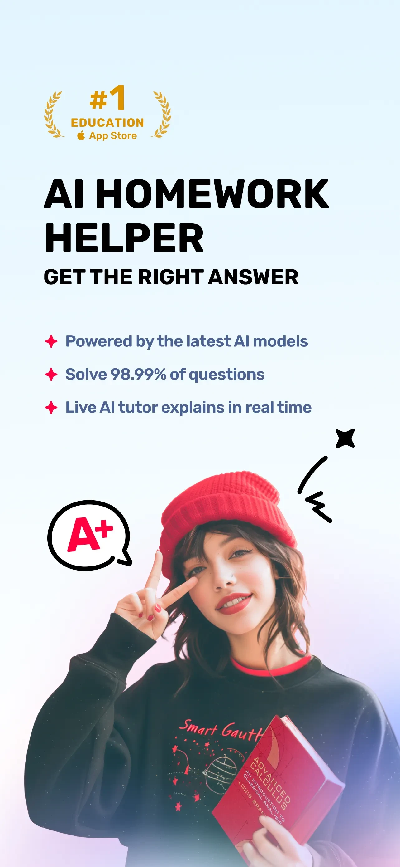 Gauth: AI Study Companion app store screenshot 3 — Education (iOS)