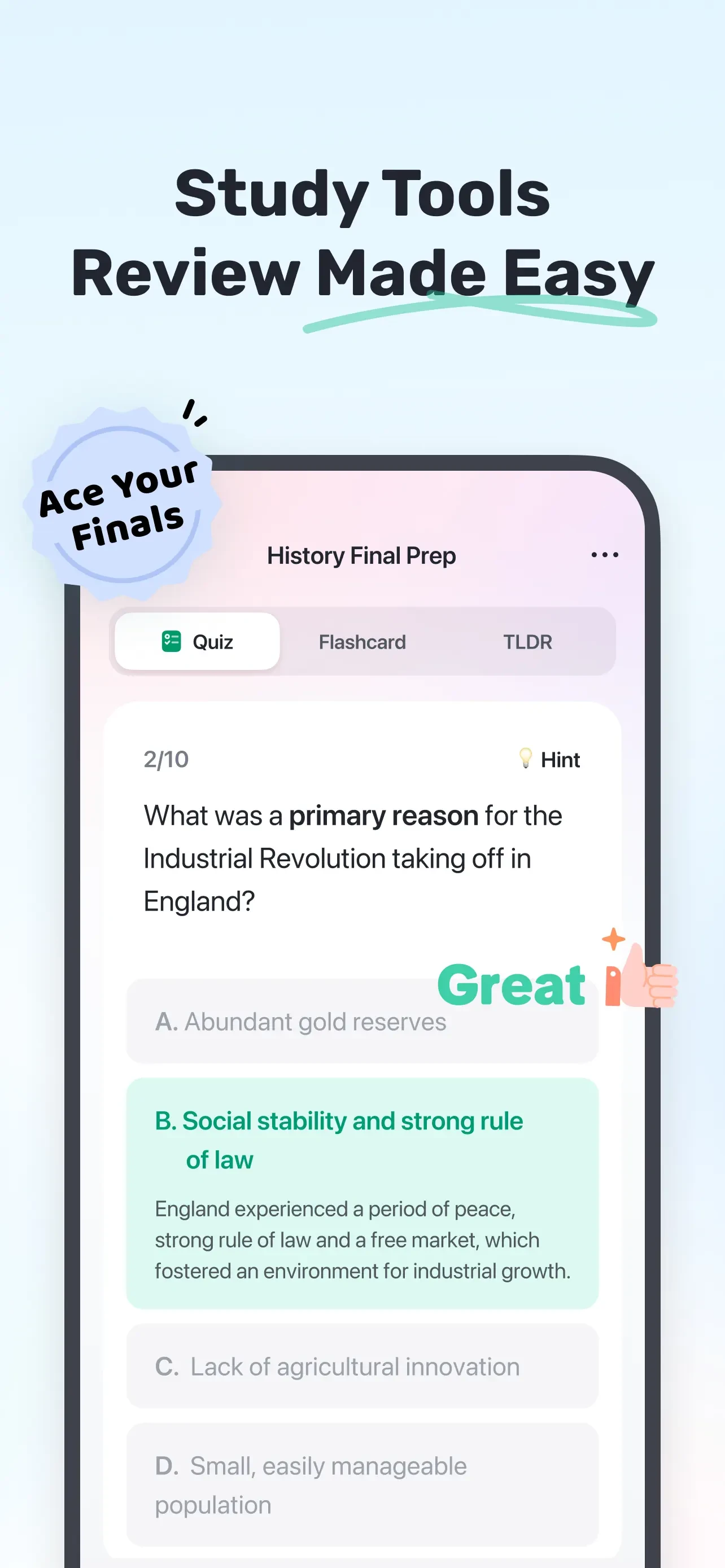 Gauth: AI Study Companion app store screenshot 5 — Education (iOS)