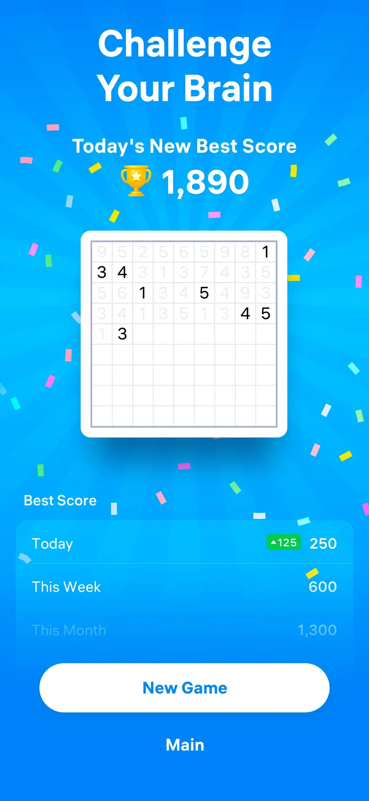 Number Match - Numbers Game app store screenshot 9 — Games (iOS)