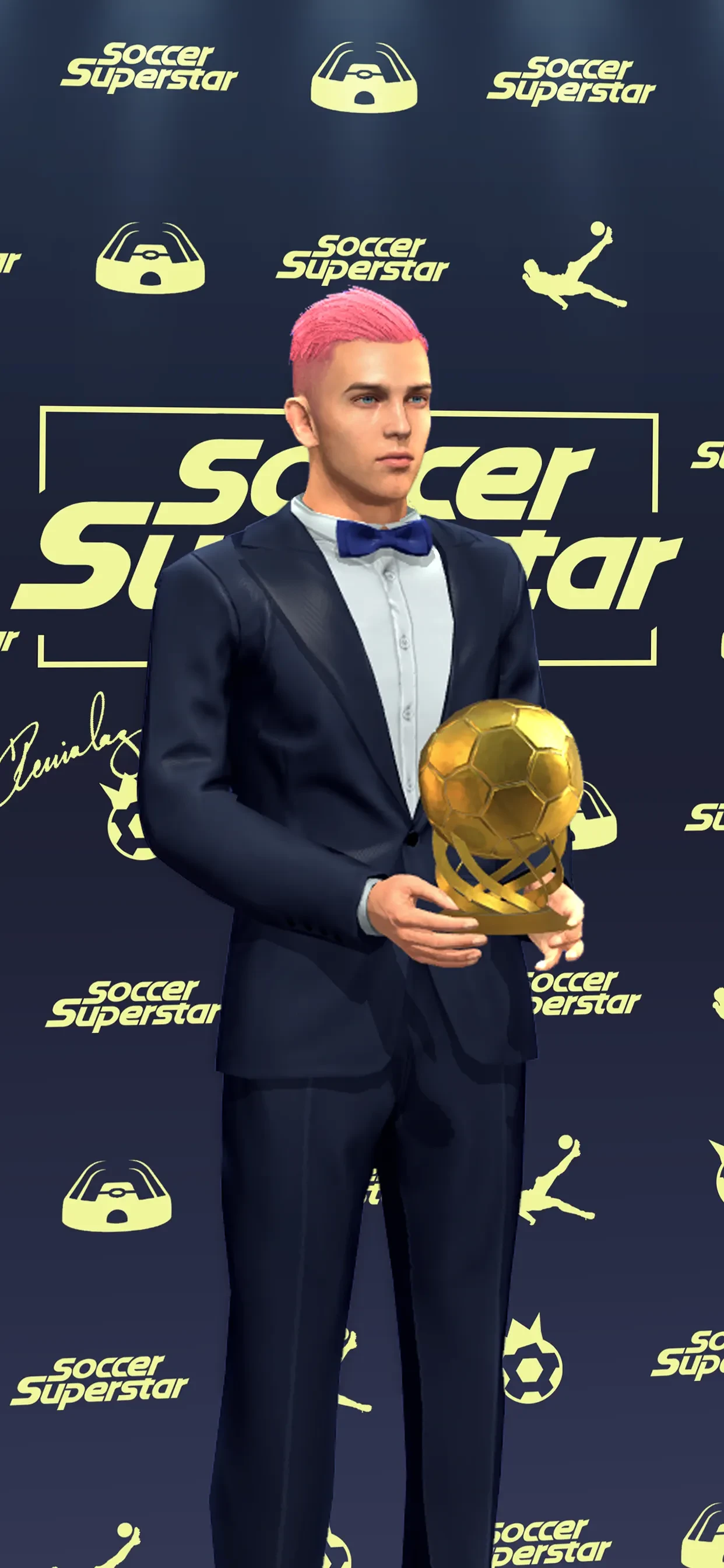 Soccer Superstar app store screenshot 3 — Games (iOS)