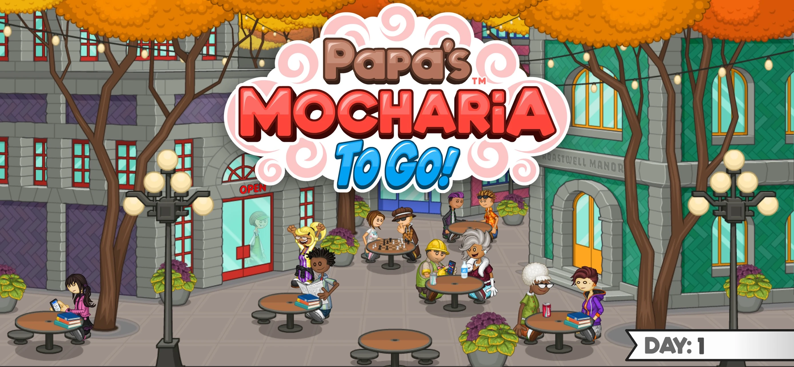 Papa's Mocharia To Go! app store screenshot 1 — Games (iOS)