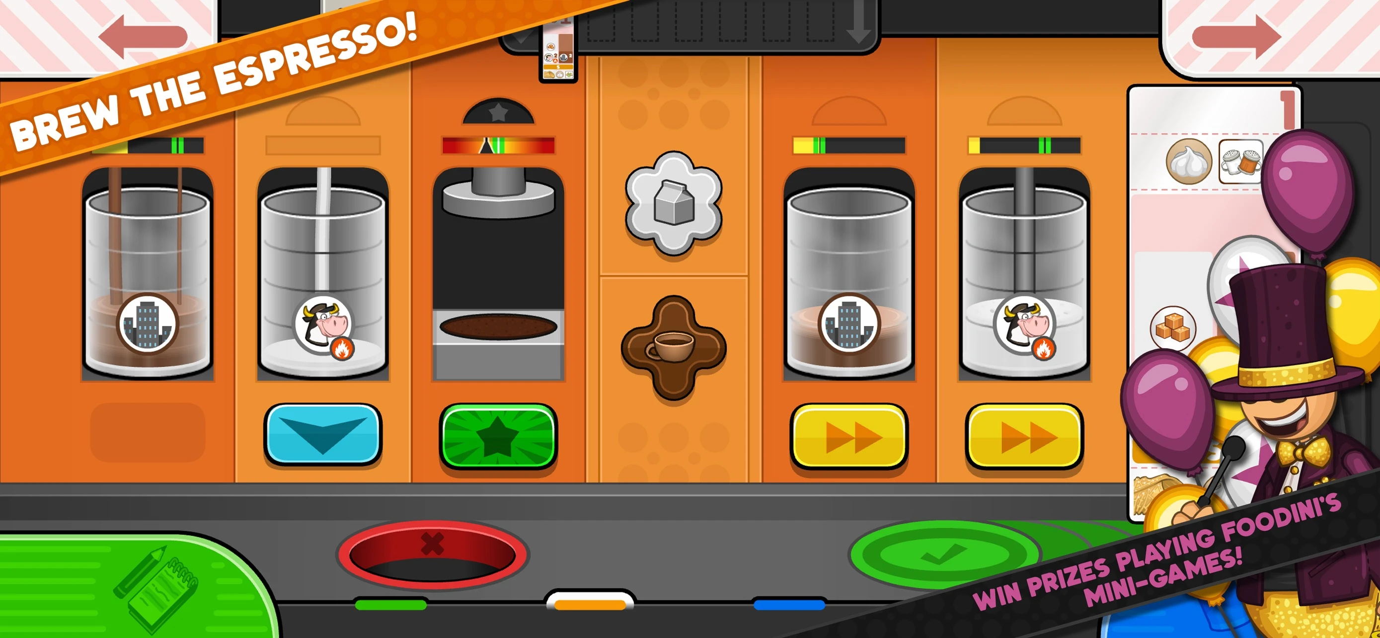 Papa's Mocharia To Go! app store screenshot 3 — Games (iOS)