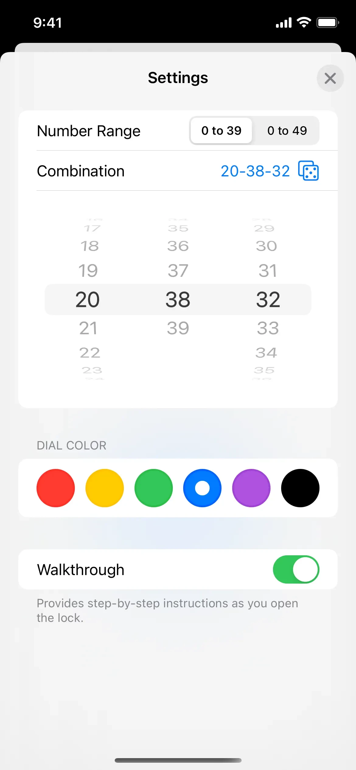 Practice Lock app store screenshot 1 — Unknown (iOS)
