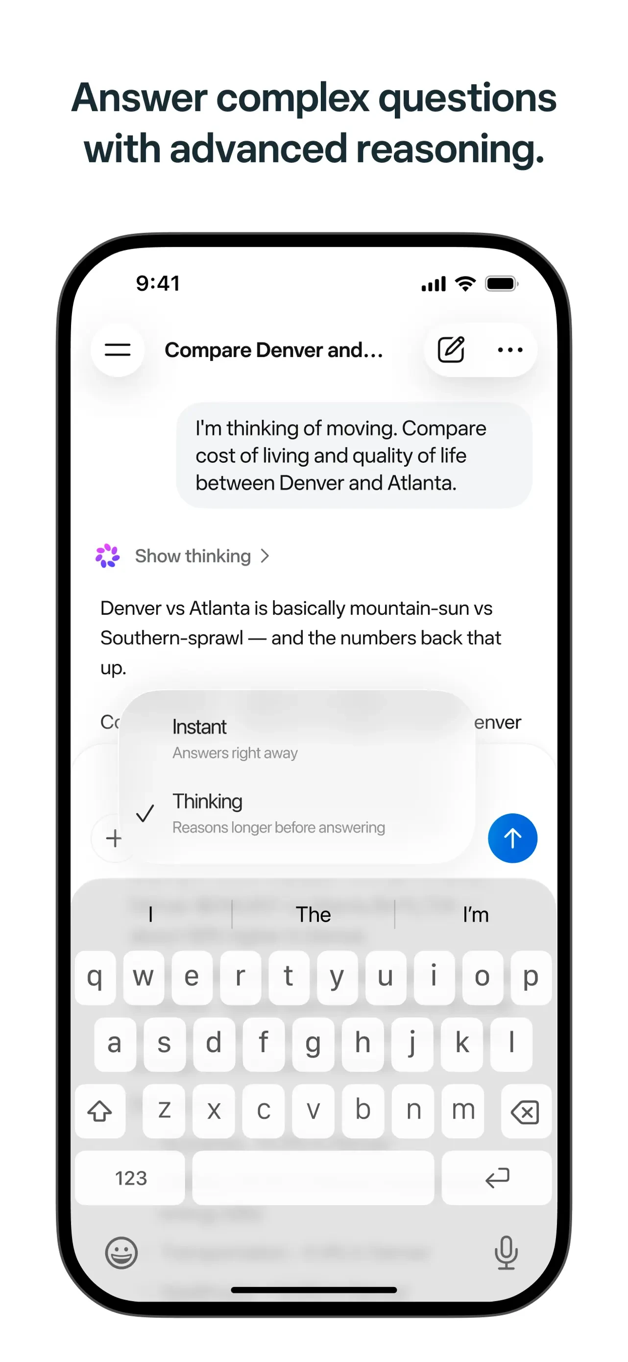 Meta AI app store screenshot 6 — Productivity (iOS)
