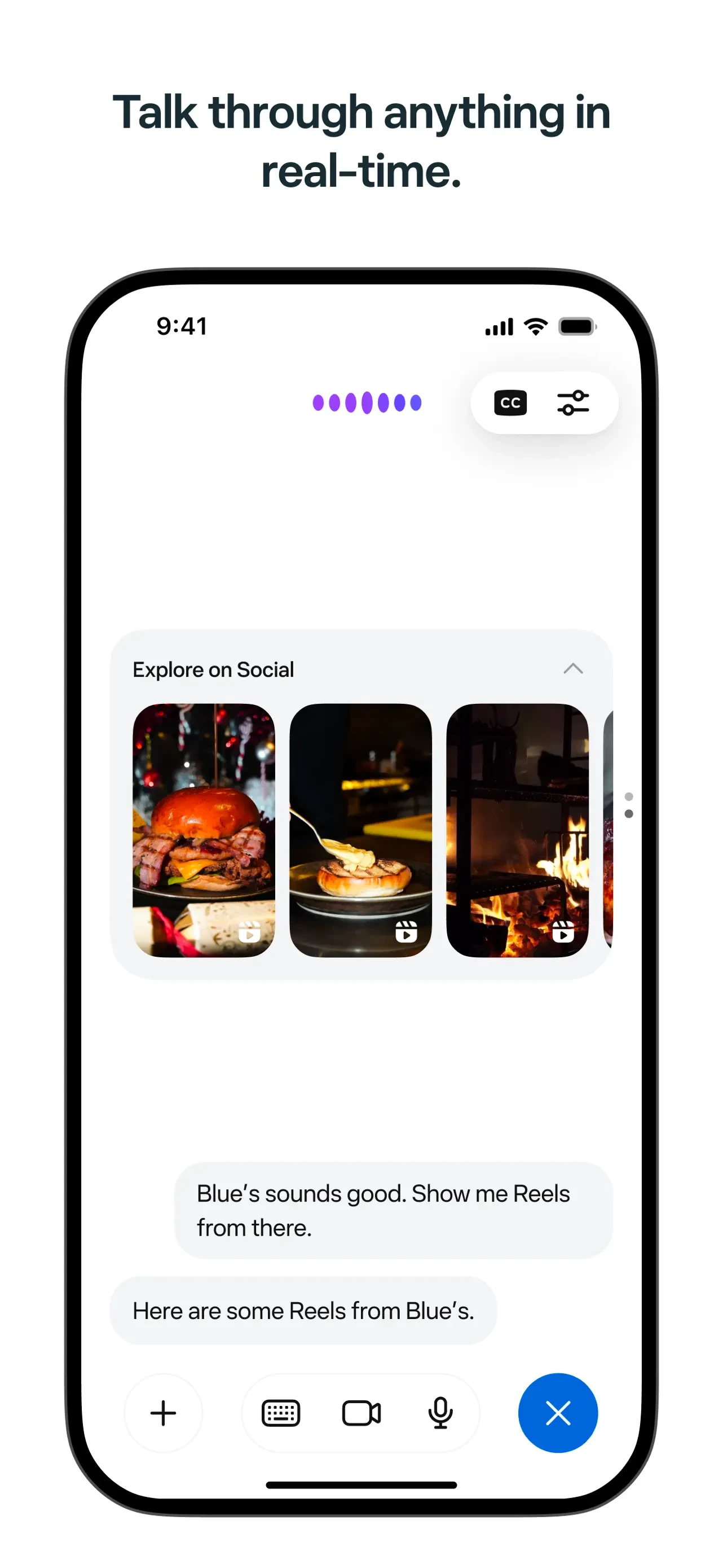 Meta AI app store screenshot 8 — Productivity (iOS)