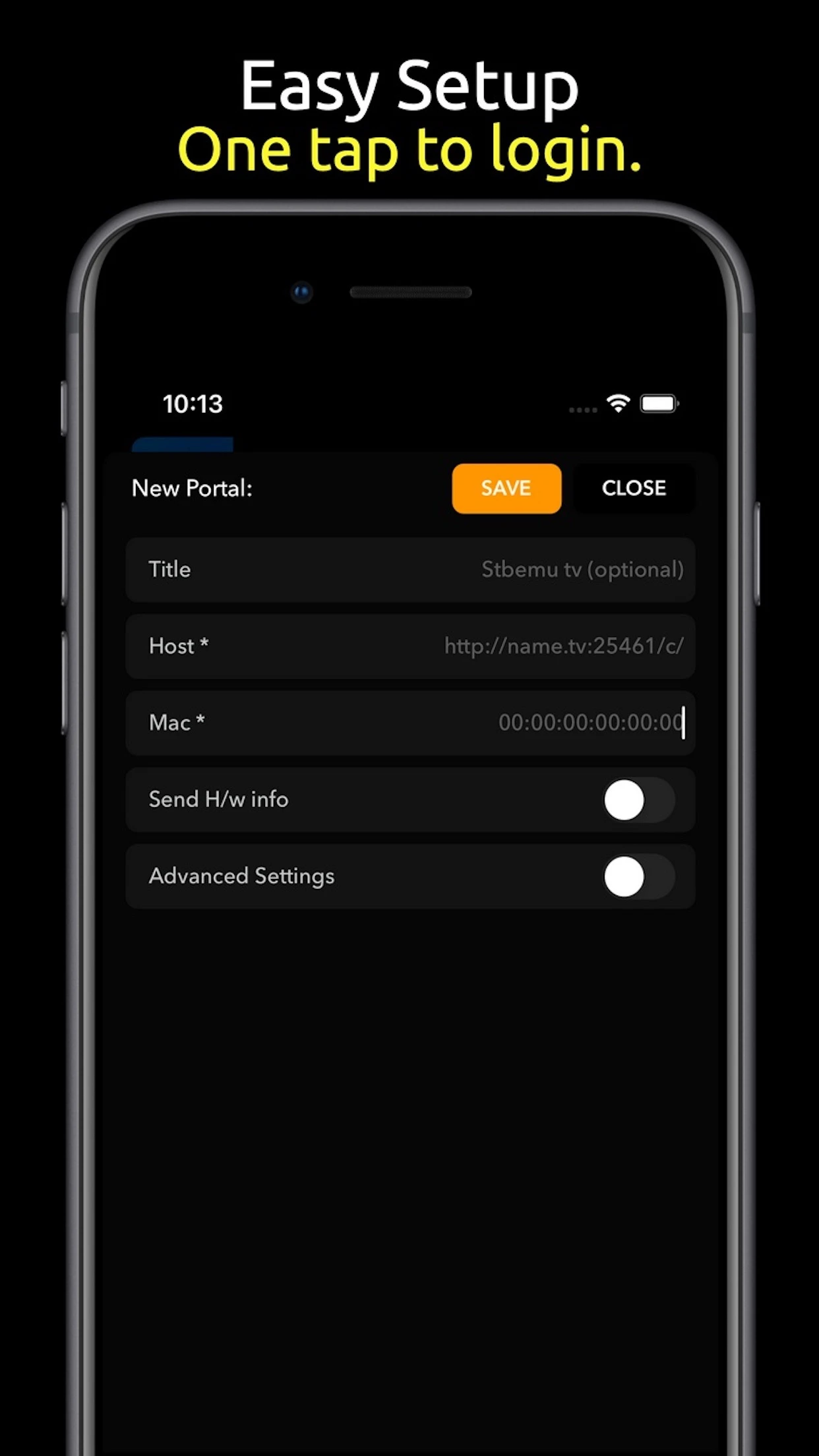 StbEmuTV (Pro) app store screenshot 4 — Unknown (iOS)
