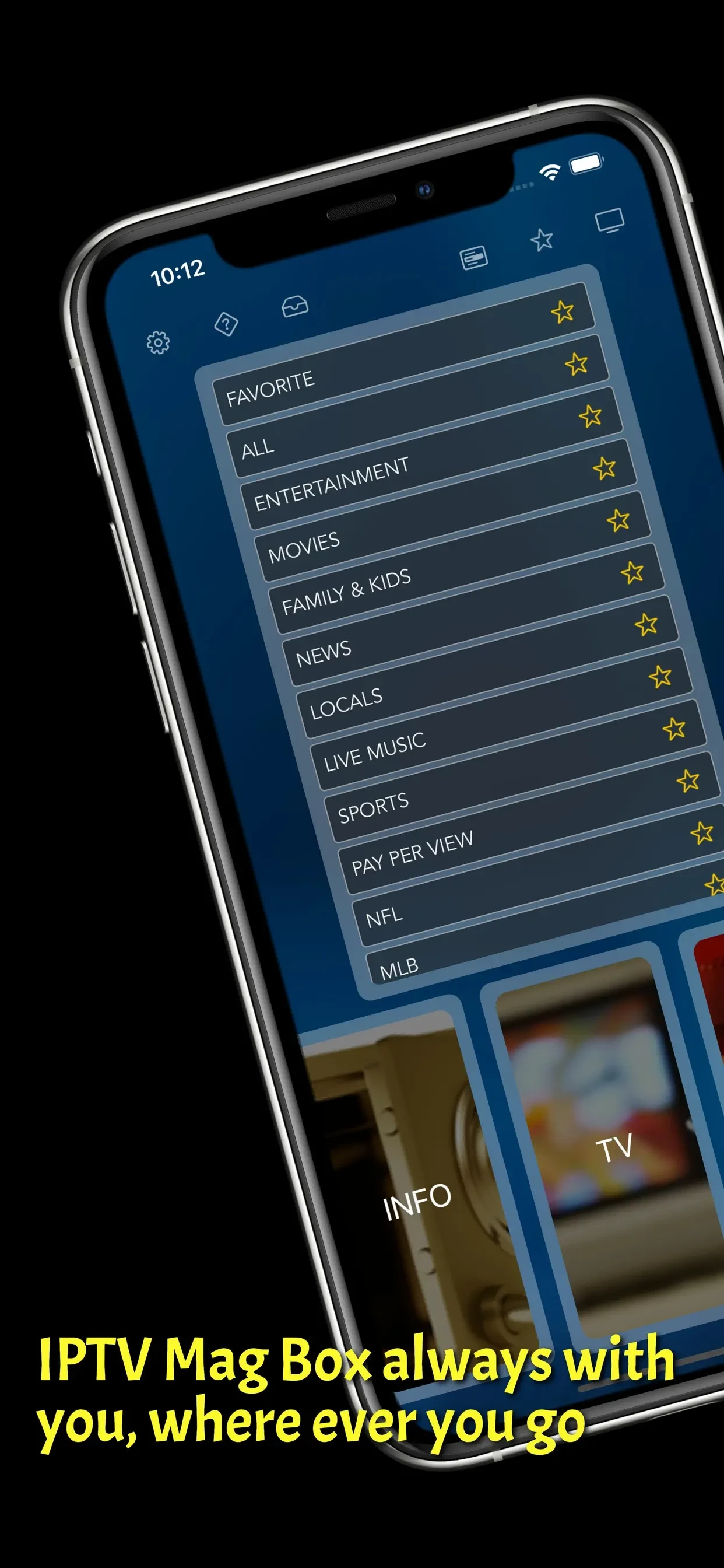 StbEmuTV (Pro) app store screenshot 1 — Unknown (iOS)