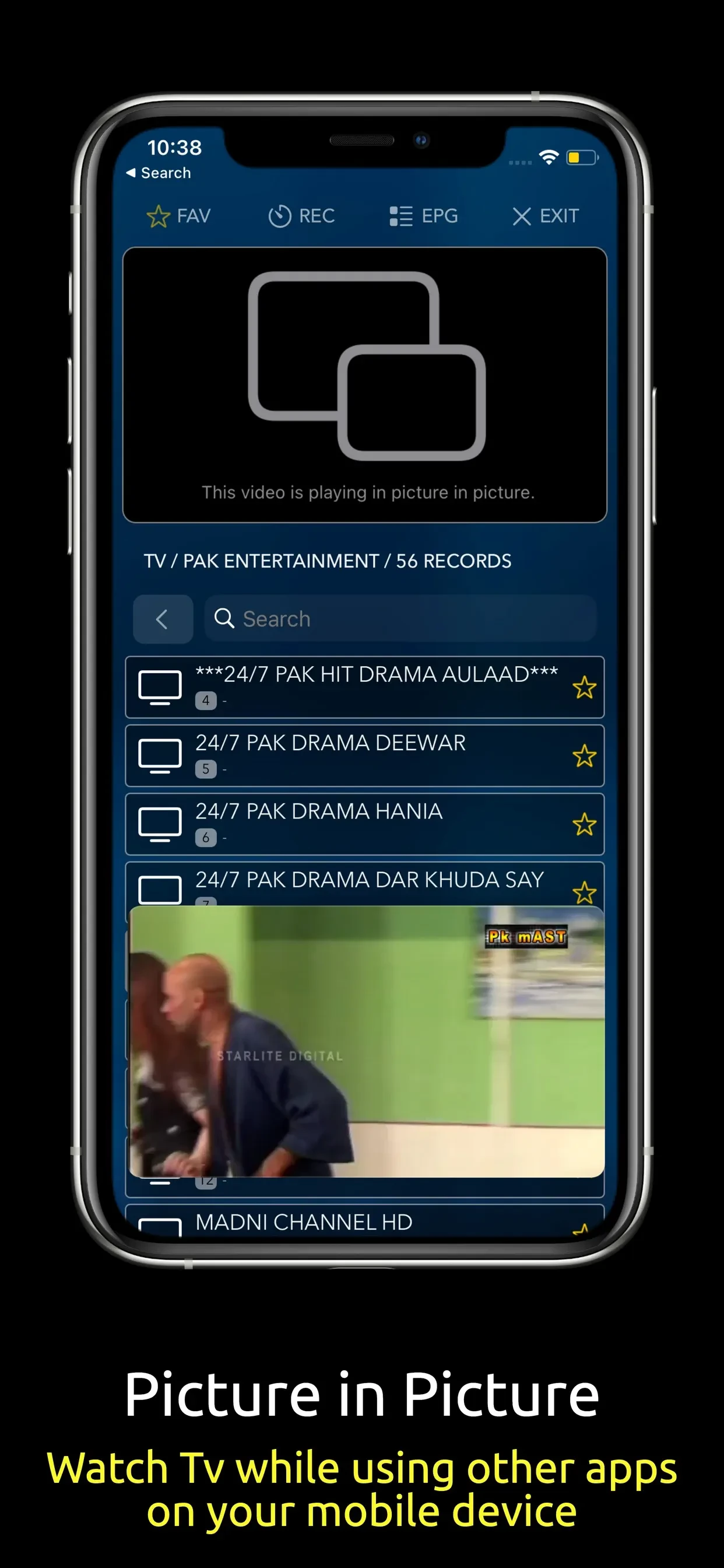 StbEmuTV (Pro) app store screenshot 3 — Unknown (iOS)