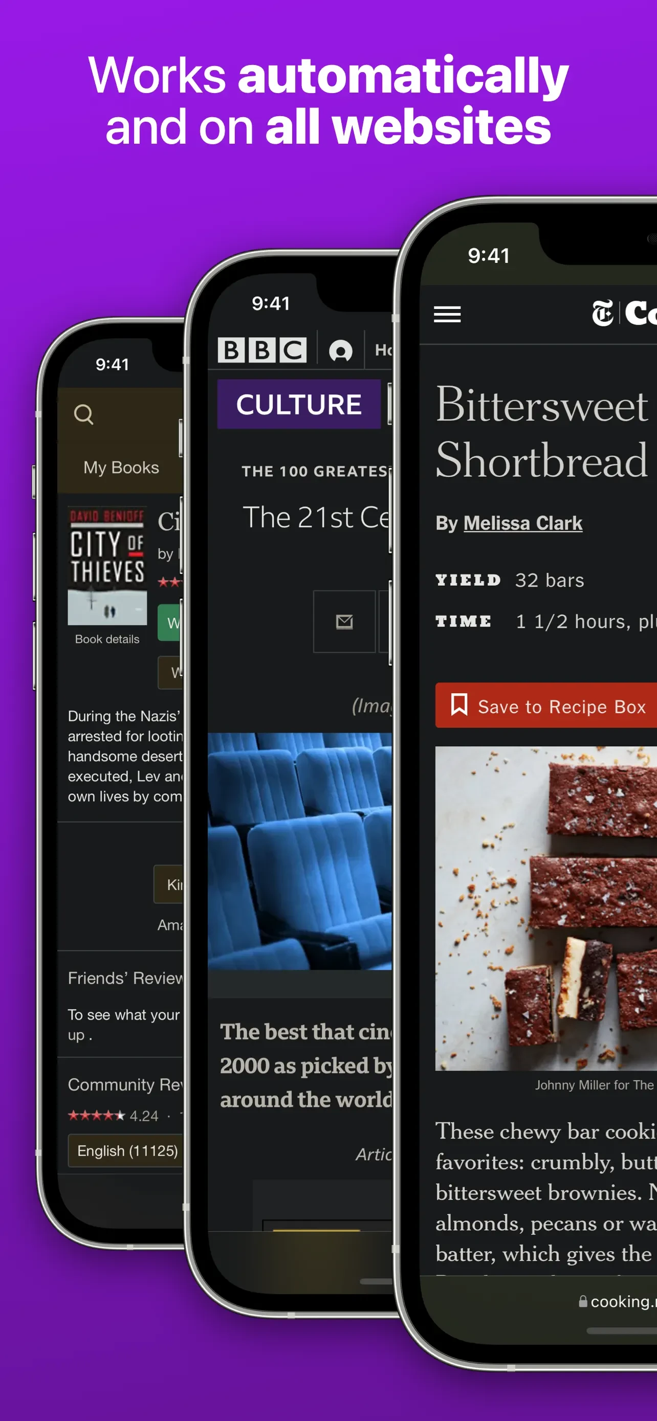 Noir - Dark Mode for Safari app store screenshot 2 — Utilities (iOS)
