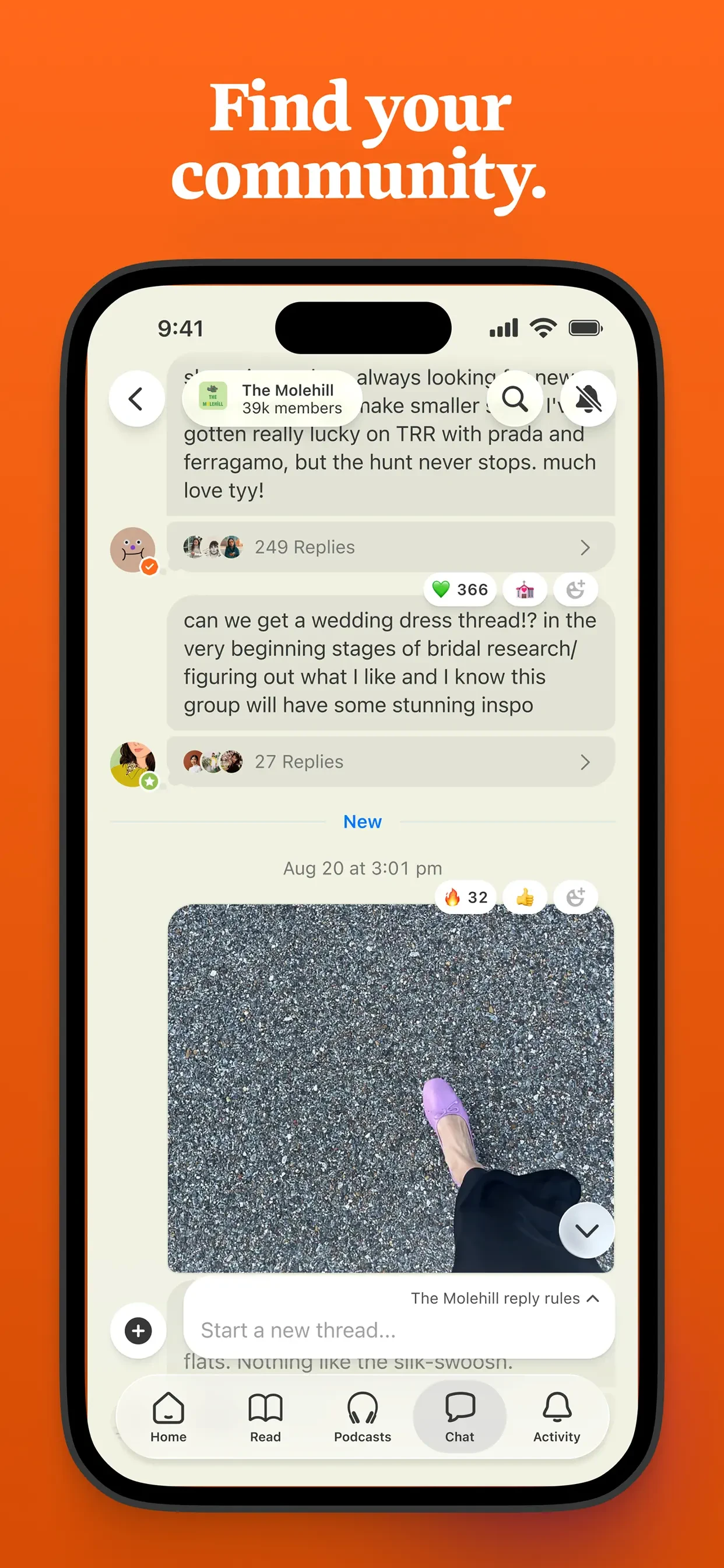Substack app store screenshot 5 — News (iOS)