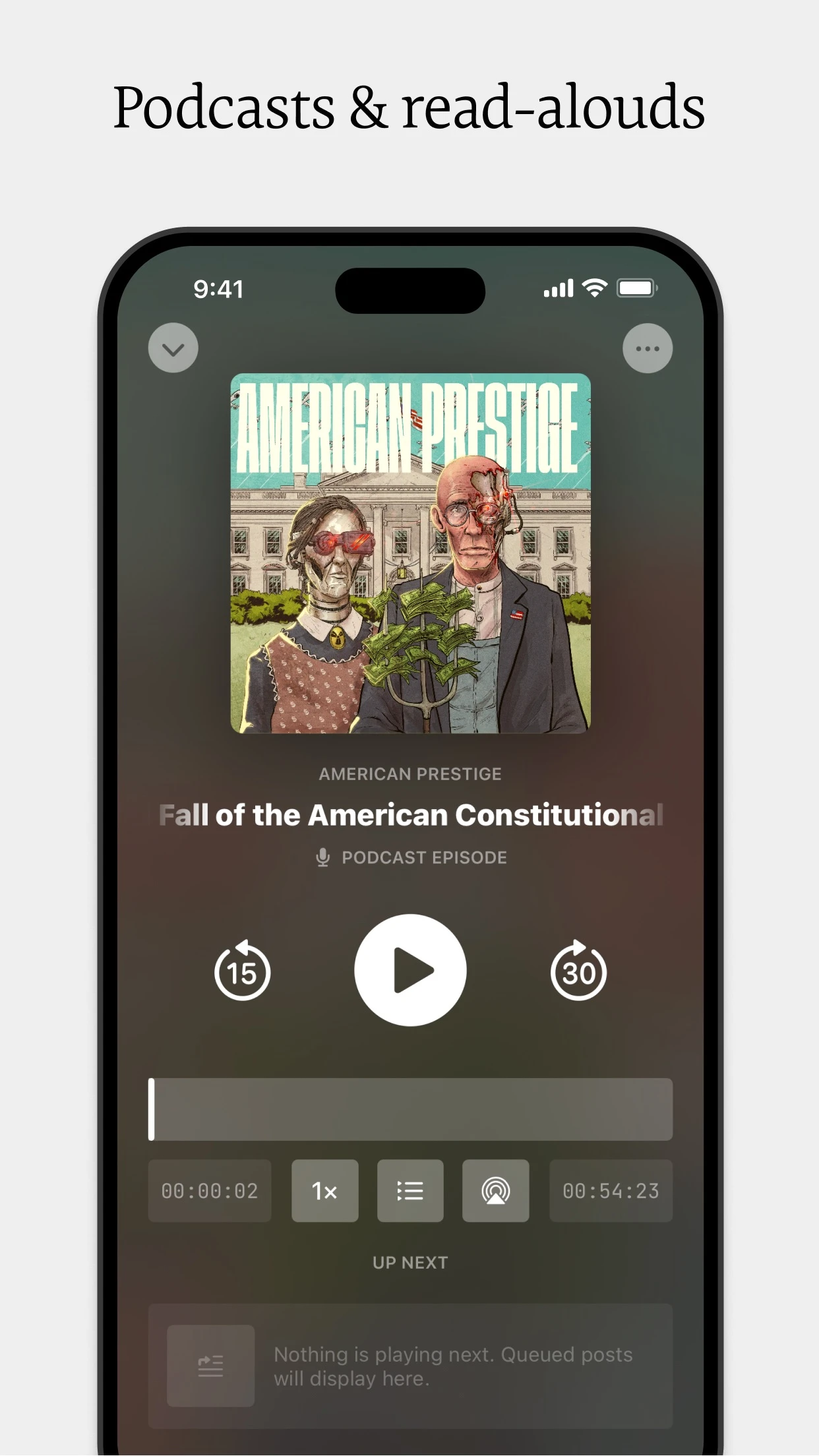 Substack app store screenshot 7 — News (iOS)