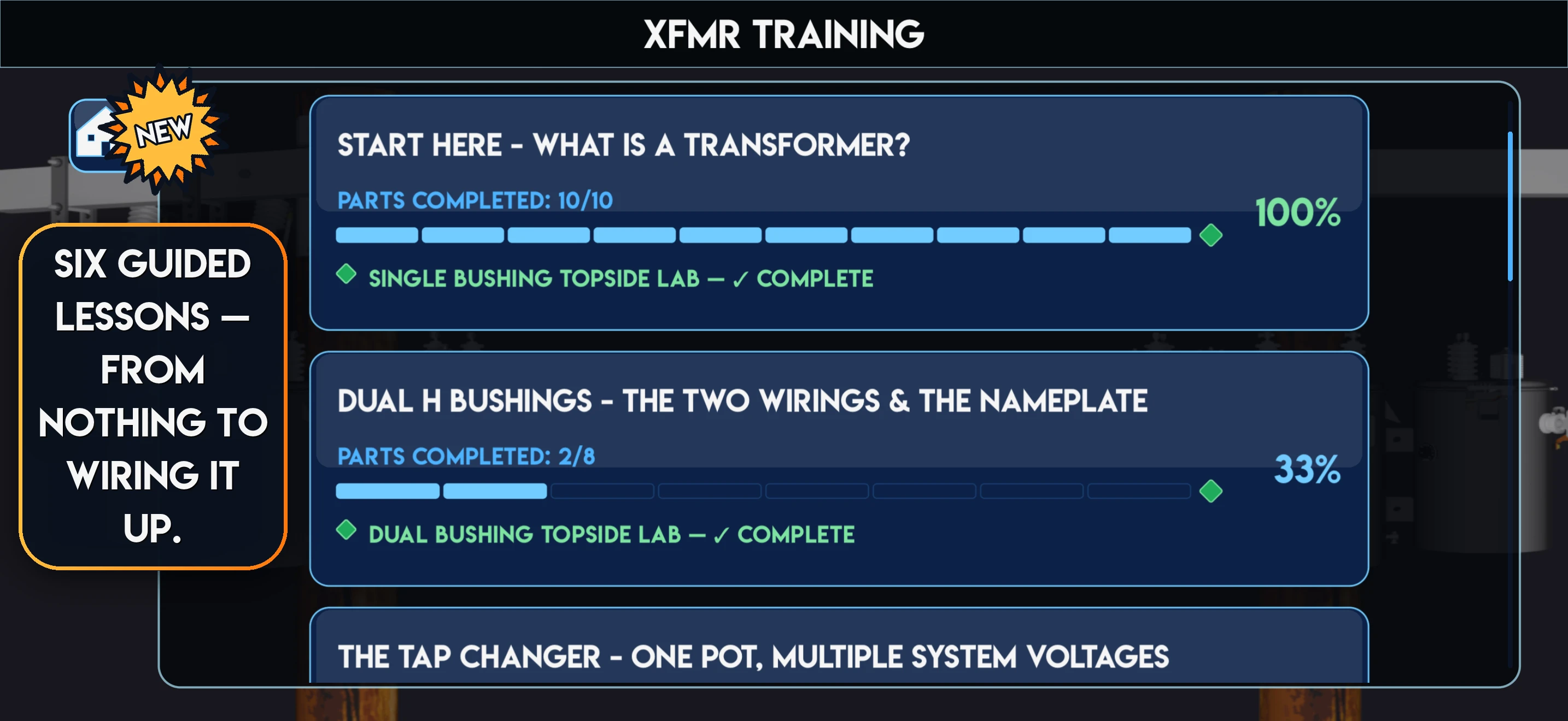 Lineman's Reference - XFMR LAB app store screenshot 2 — Education (iOS)