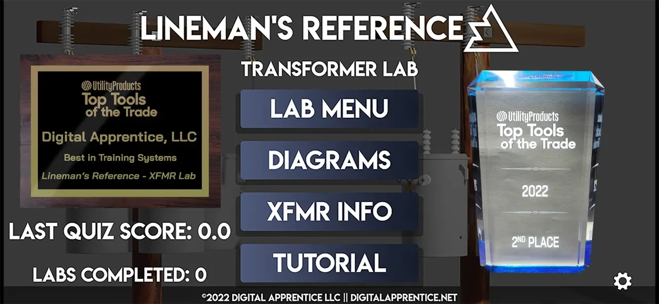 Lineman's Reference - XFMR LAB app store screenshot 1 — Education (iOS)