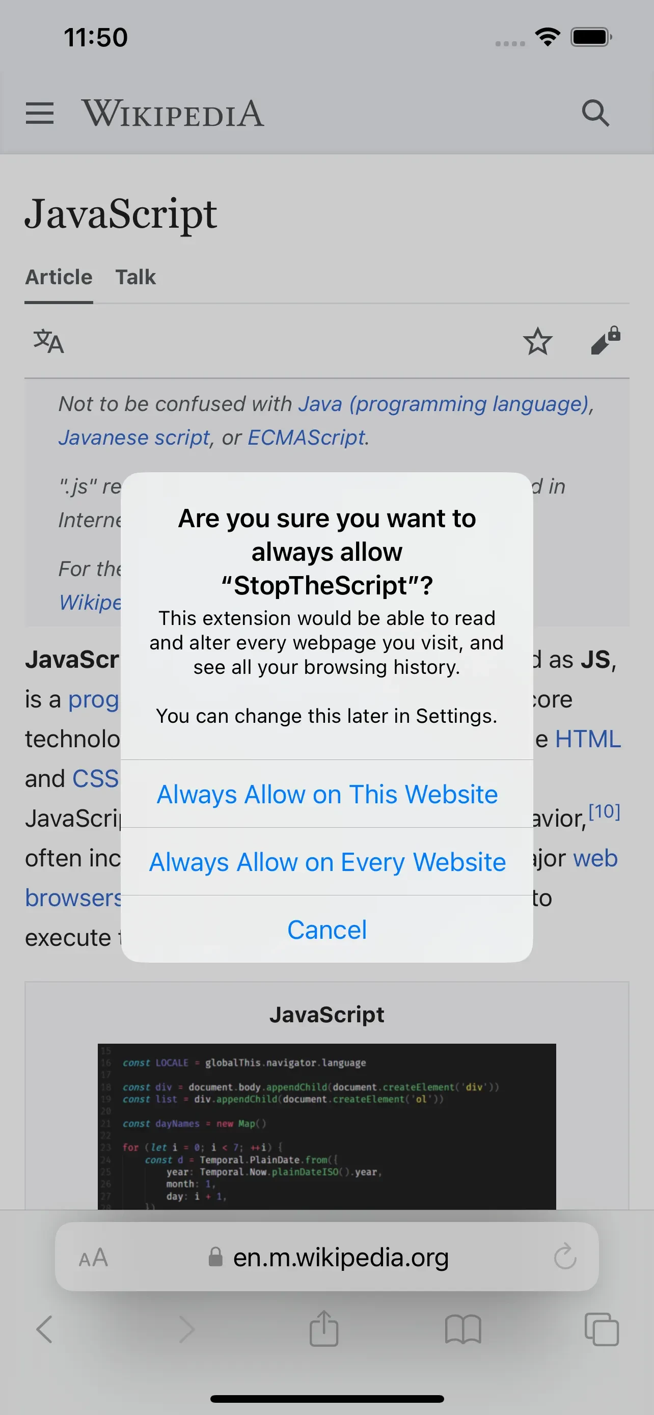 StopTheScript app store screenshot 5 — Unknown (iOS)