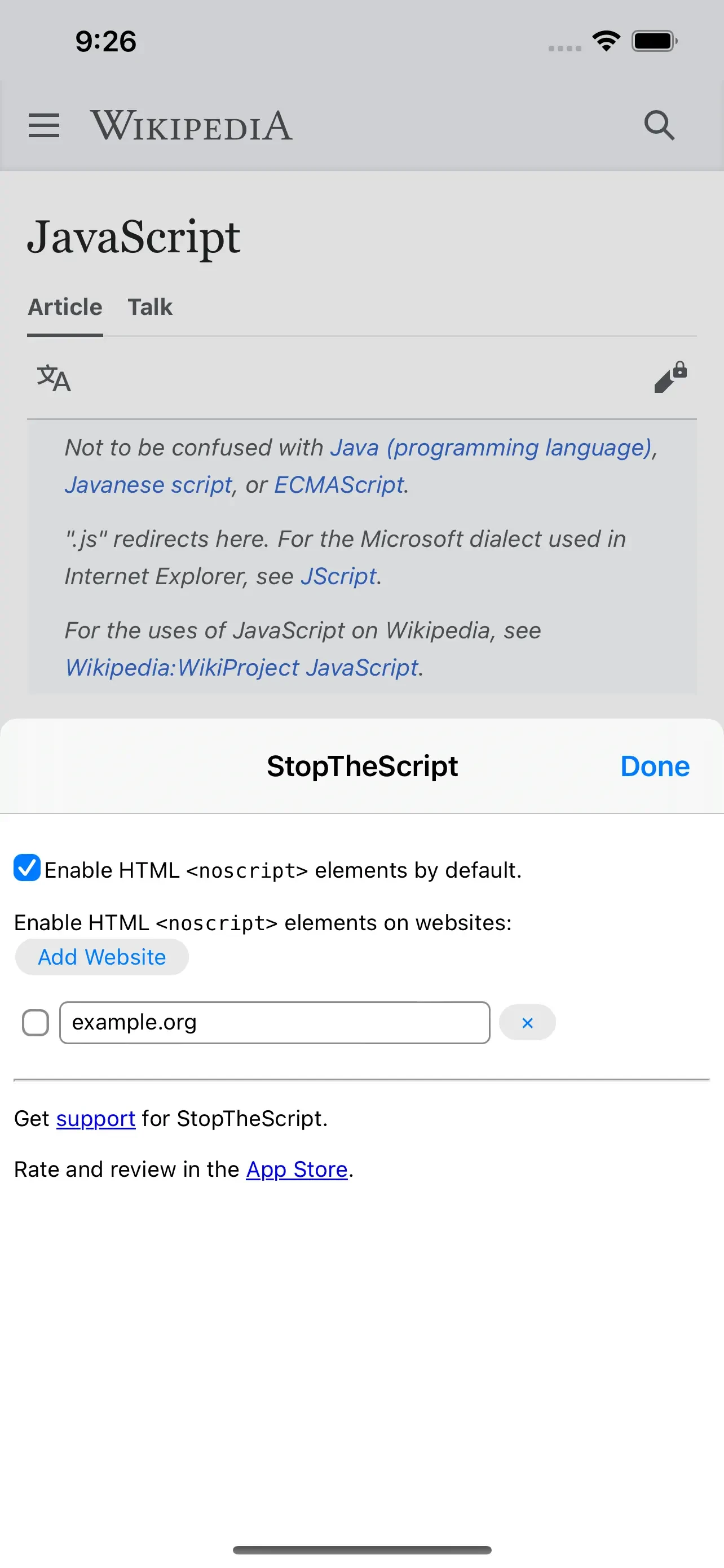 StopTheScript app store screenshot 8 — Unknown (iOS)