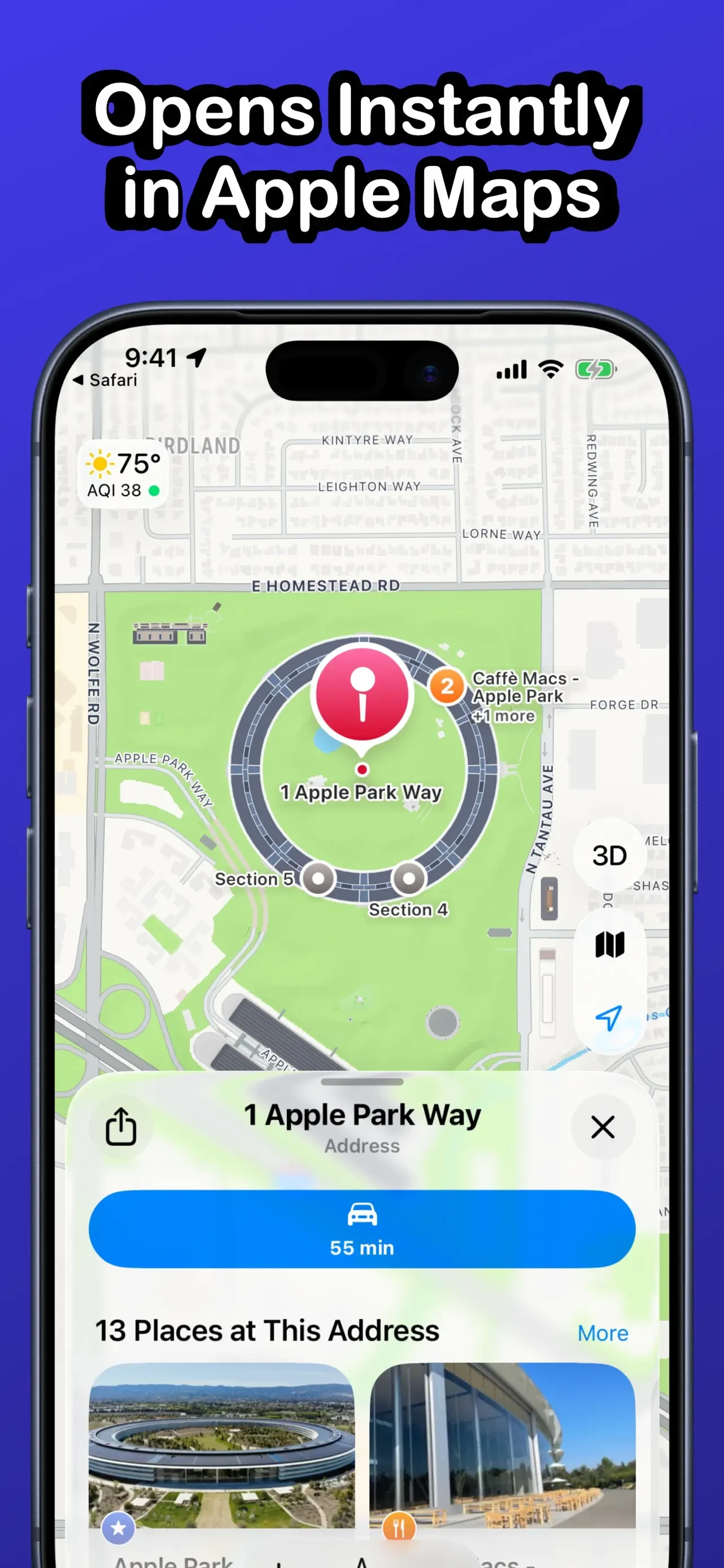 Mapper for Safari app store screenshot 3 — Utilities (iOS)