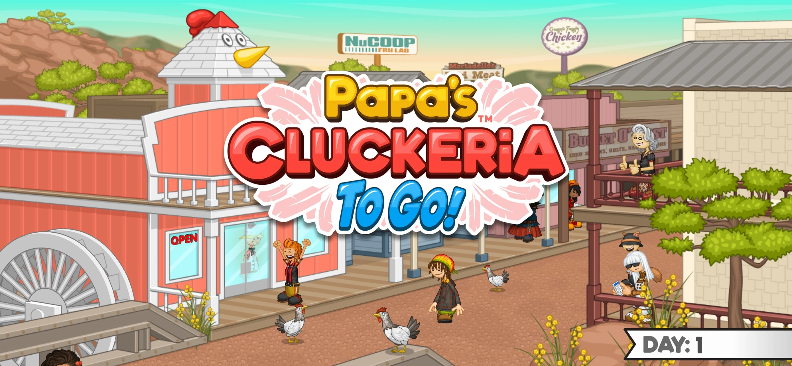 Papa's Cluckeria To Go! app store screenshot 1 — Games (iOS)