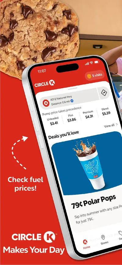 Circle K app store screenshot 1 — Shopping (iOS)