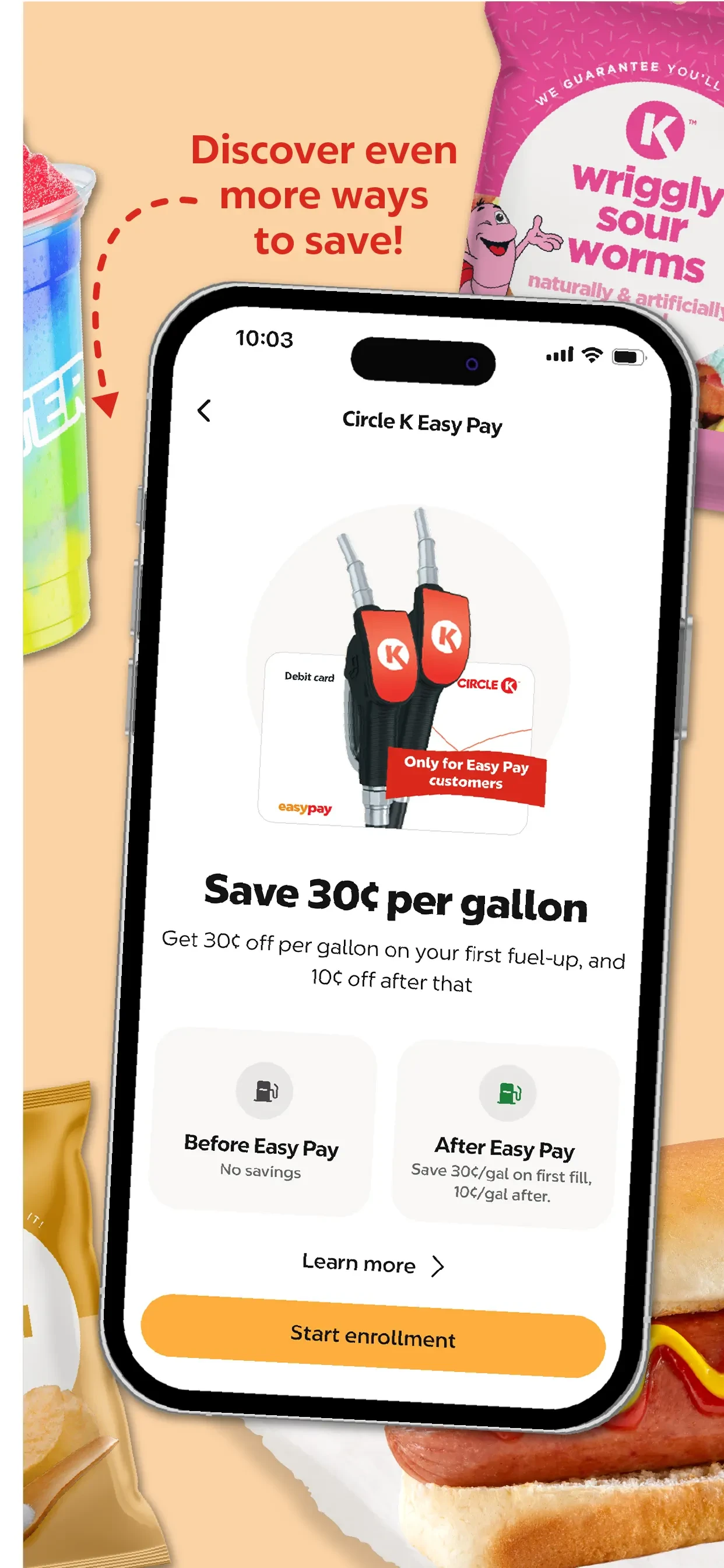 Circle K app store screenshot 6 — Shopping (iOS)