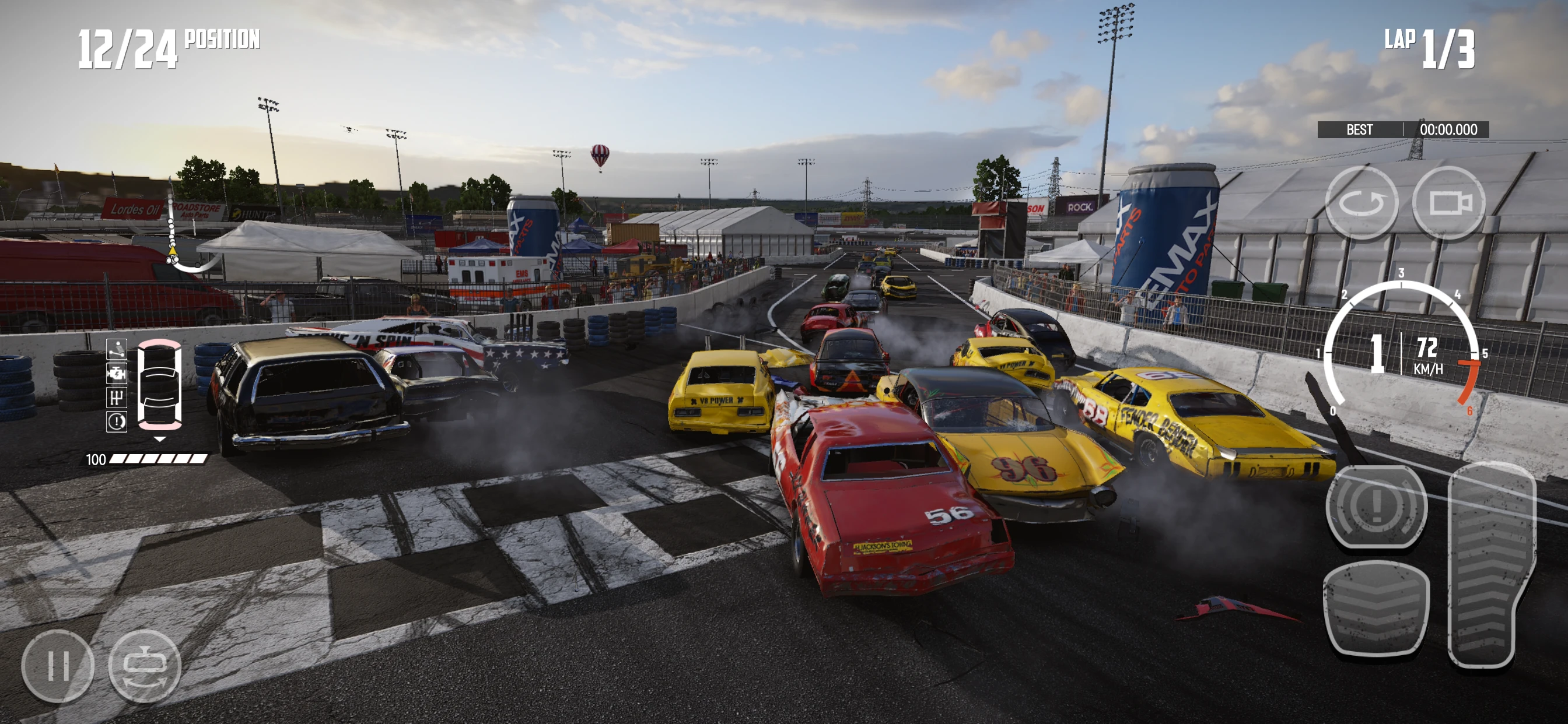 Wreckfest app store screenshot 2 — Games (iOS)