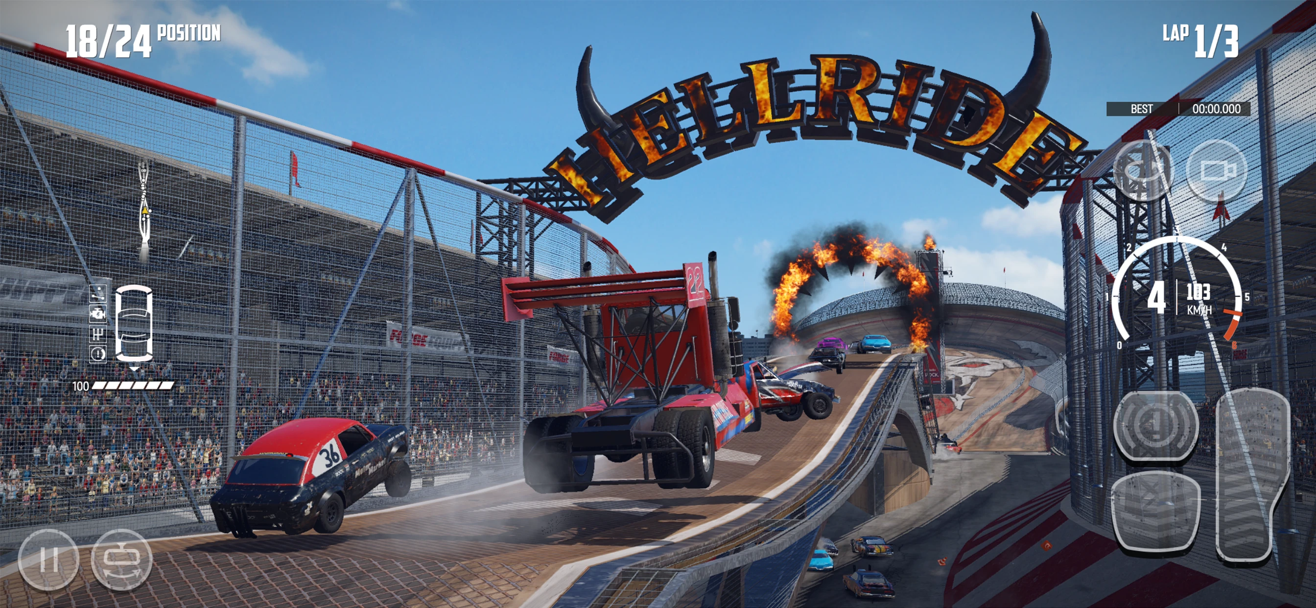 Wreckfest app store screenshot 4 — Games (iOS)