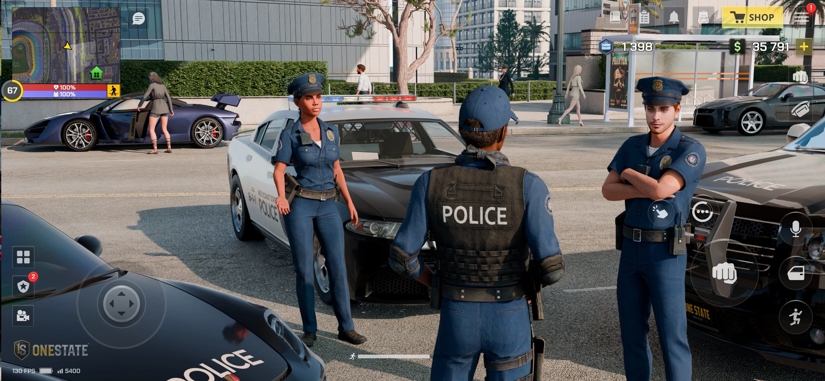 OneState RP: Role Play Online app store screenshot 2 — Games (iOS)