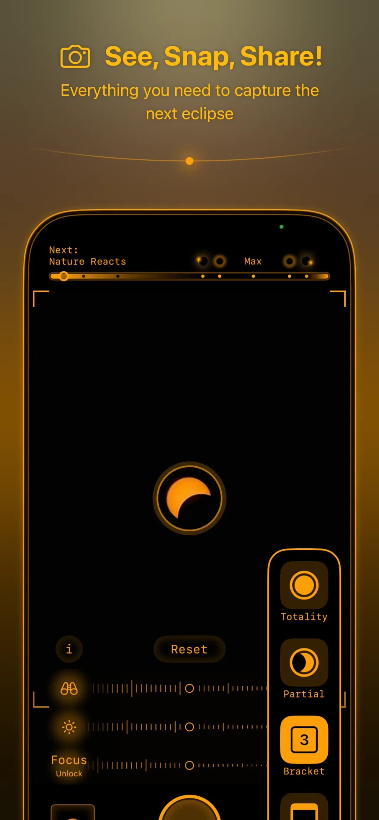 Solar Snap app store screenshot 1 — Unknown (iOS)