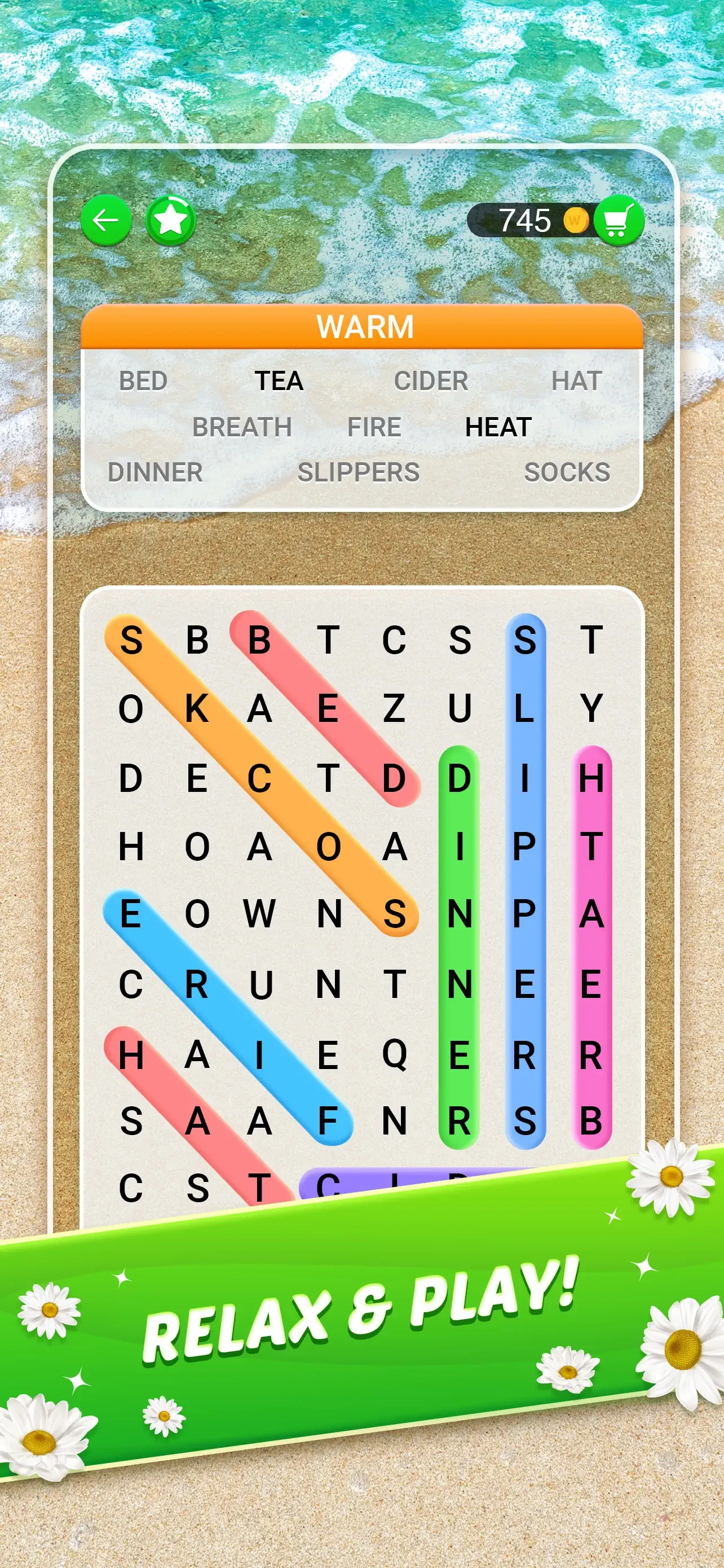 Word Search Explorer® app store screenshot 2 — Games (iOS)
