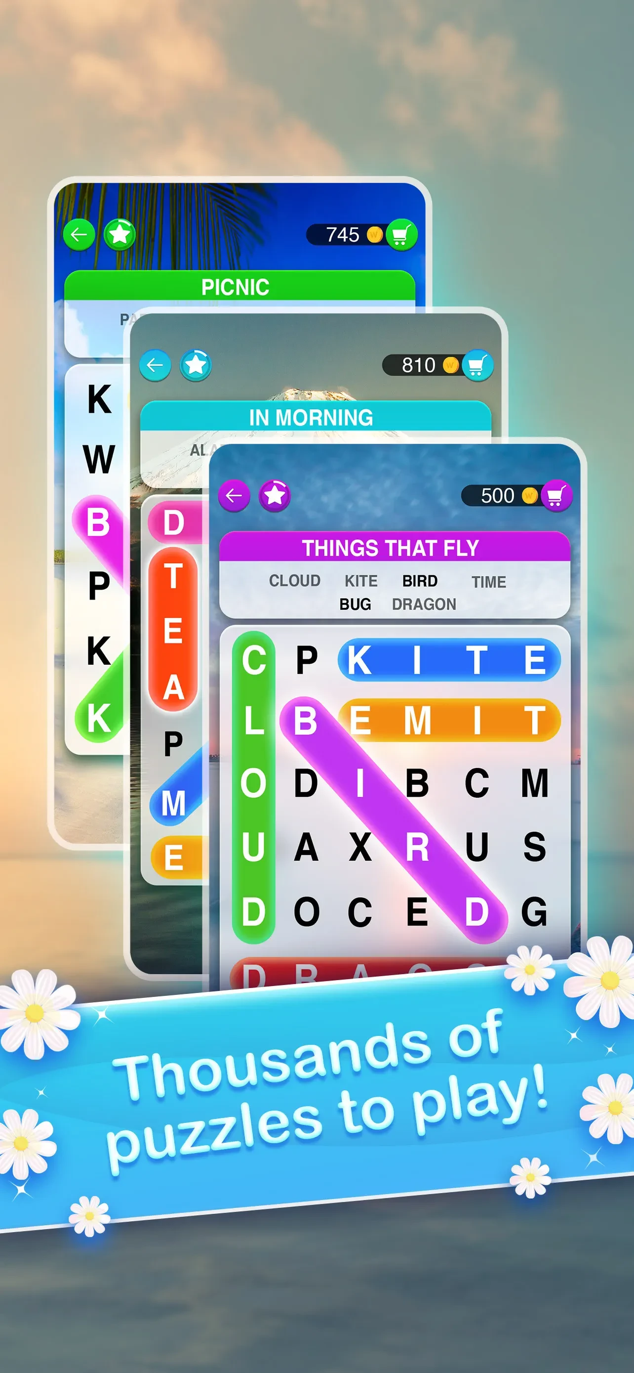 Word Search Explorer® app store screenshot 4 — Games (iOS)