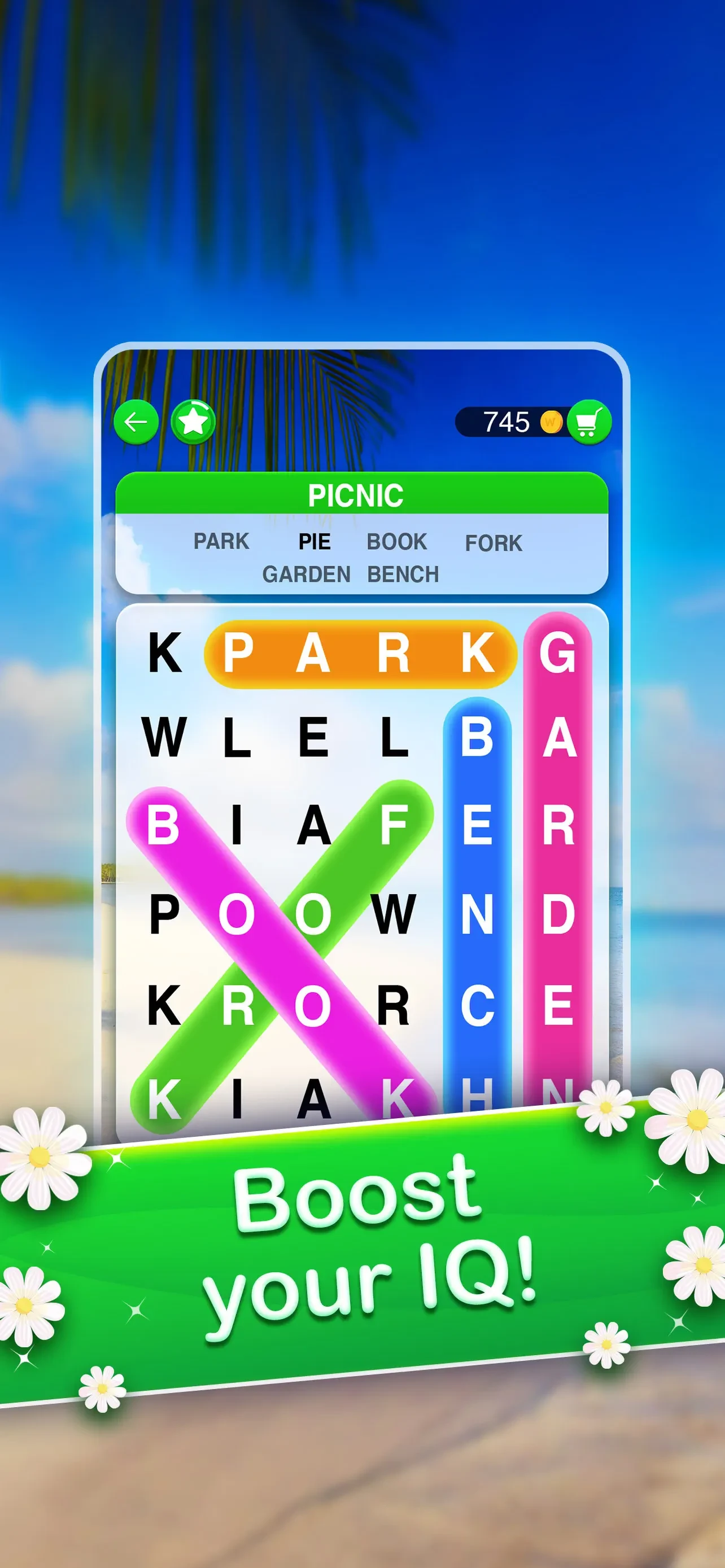 Word Search Explorer® app store screenshot 5 — Games (iOS)
