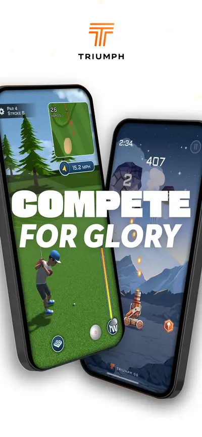 Triumph Arcade app store screenshot 1 — Games (iOS)