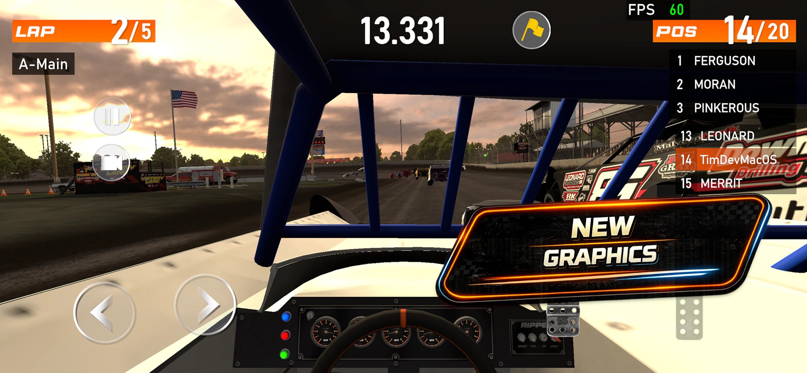 Dirt Trackin 3 app store screenshot 1 — Games (iOS)