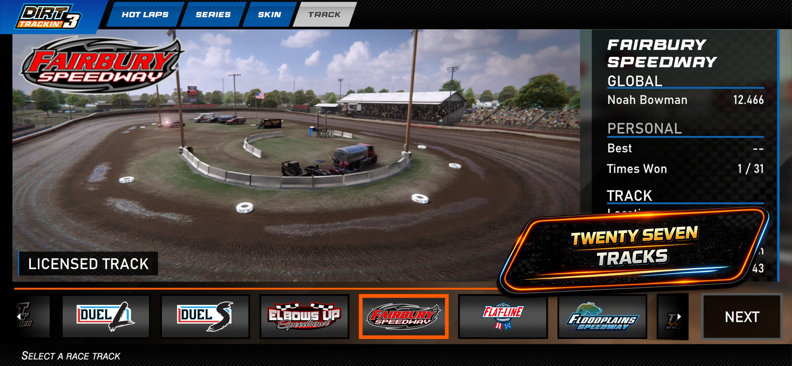 Dirt Trackin 3 app store screenshot 4 — Games (iOS)