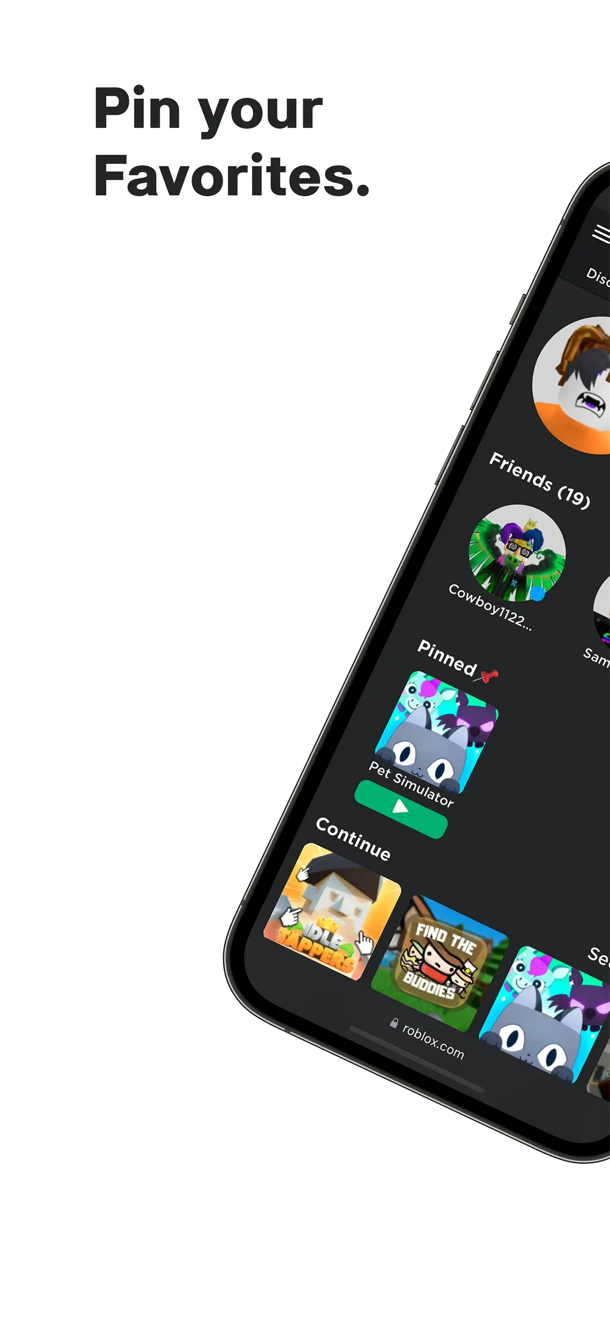 RoGold app store screenshot 1 — Games (iOS)