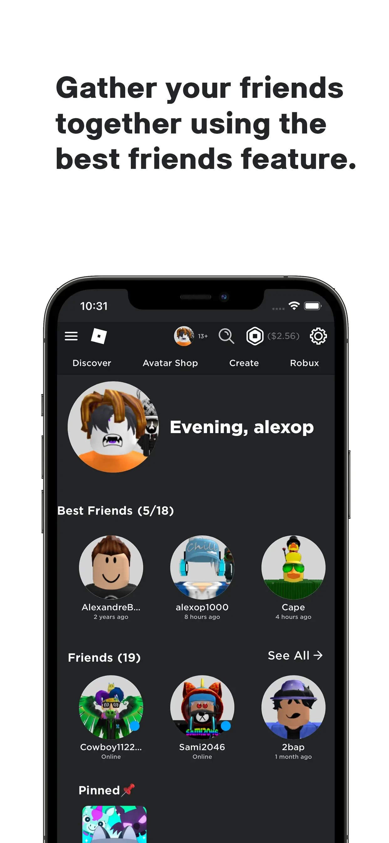 RoGold app store screenshot 3 — Games (iOS)