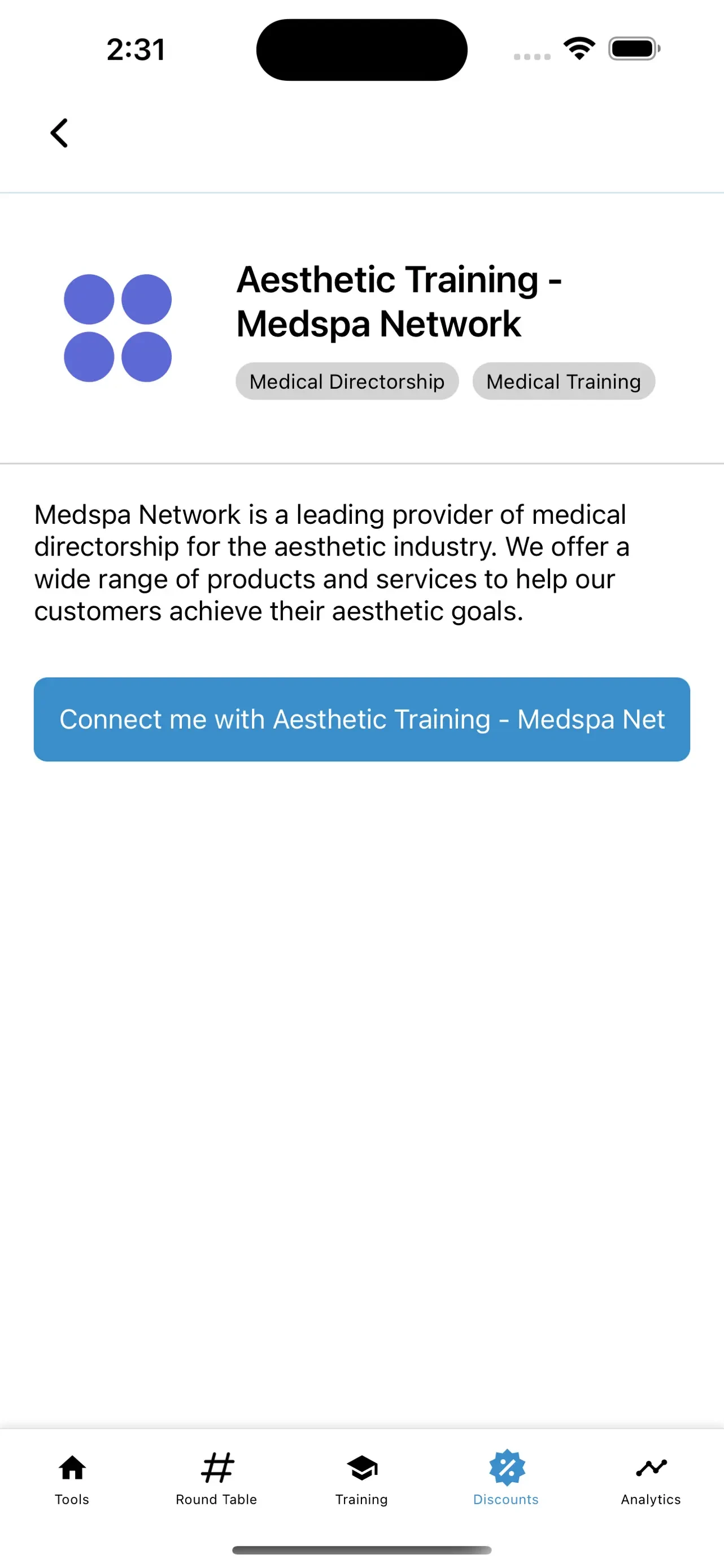 Nject app store screenshot 4 — Medical (iOS)