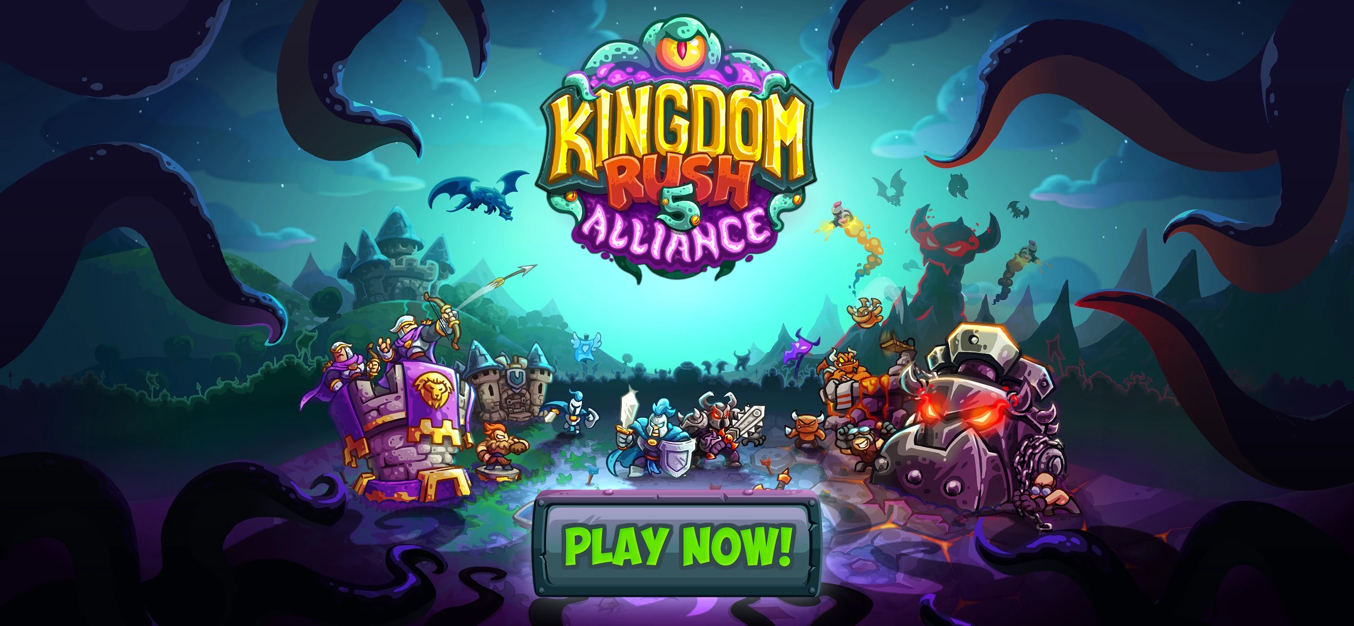 Kingdom Rush 5: Alliance TD app store screenshot 1 — Games (iOS)