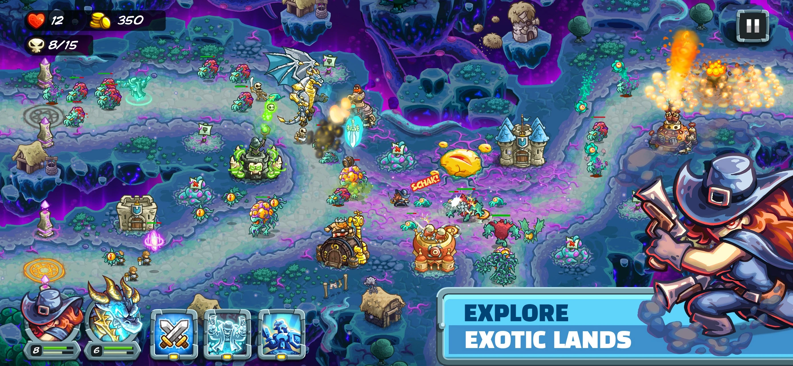 Kingdom Rush 5: Alliance TD app store screenshot 4 — Games (iOS)