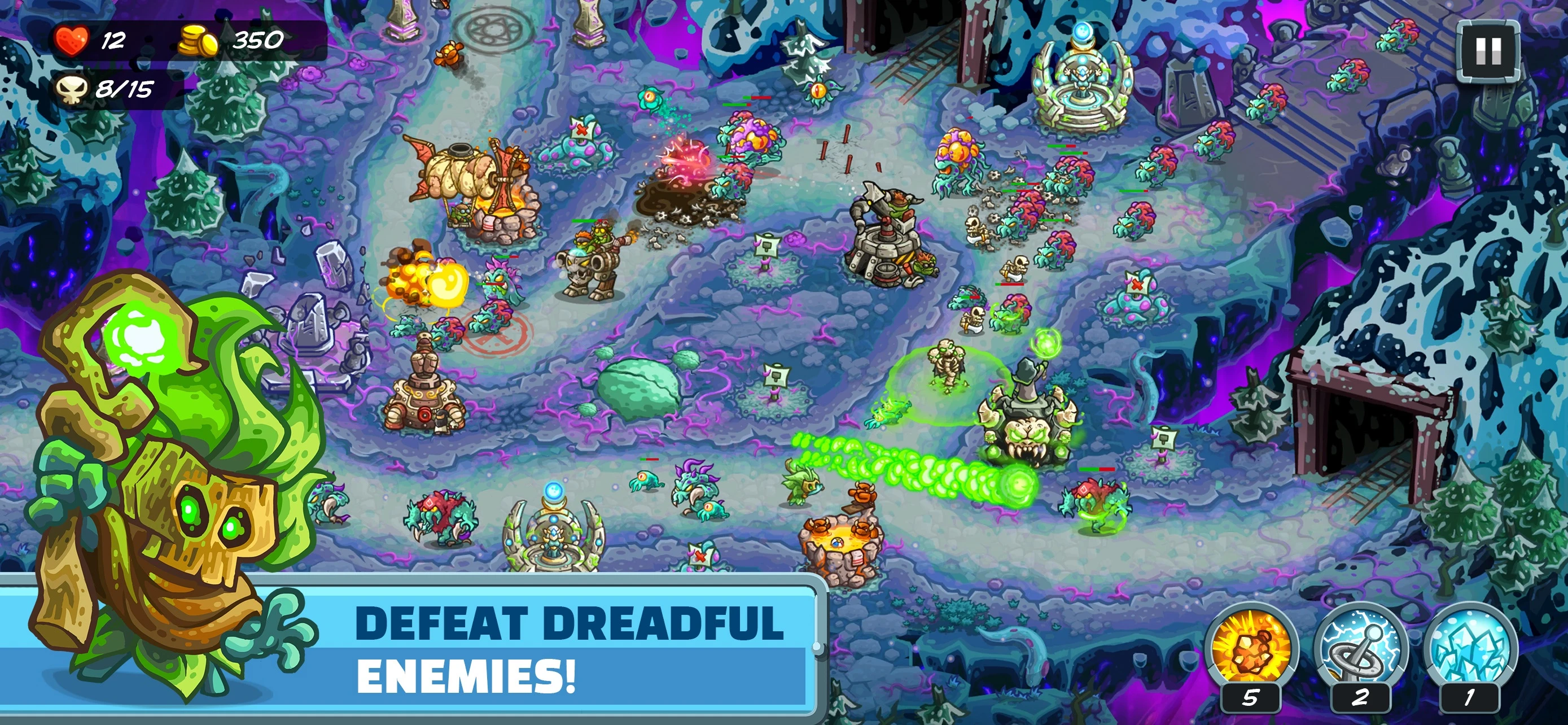 Kingdom Rush 5: Alliance TD app store screenshot 7 — Games (iOS)