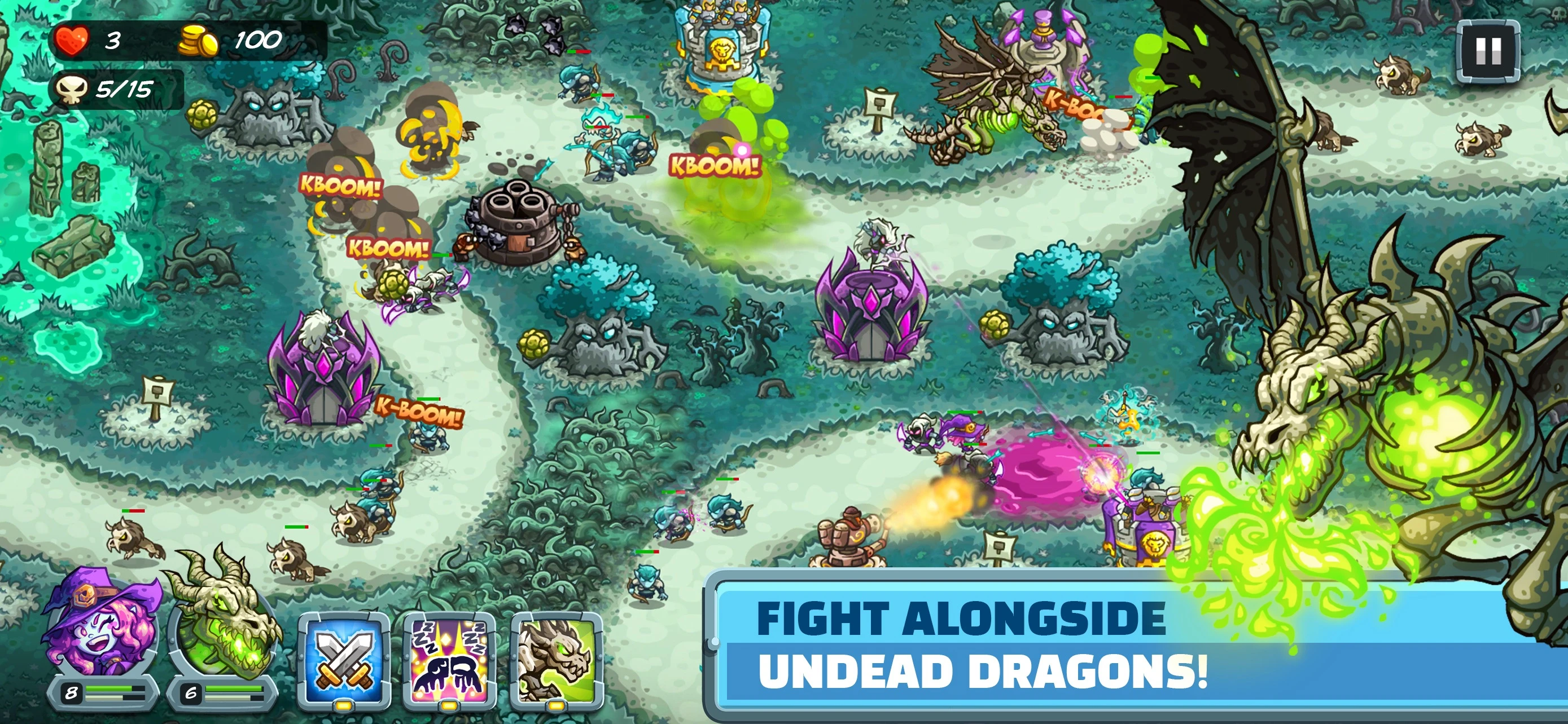 Kingdom Rush 5: Alliance TD app store screenshot 8 — Games (iOS)