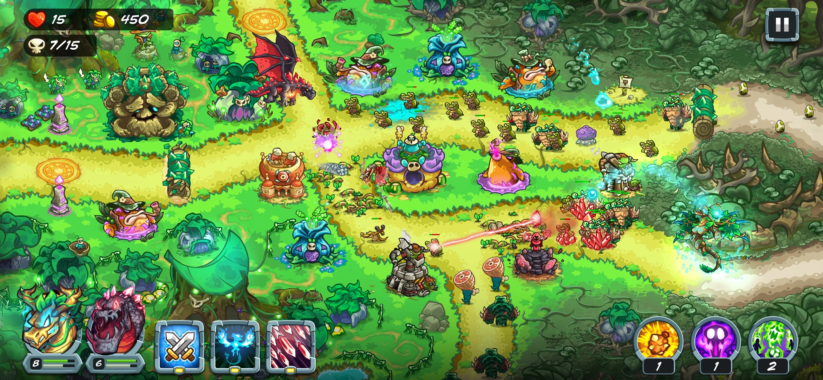Kingdom Rush 5: Alliance TD app store screenshot 9 — Games (iOS)